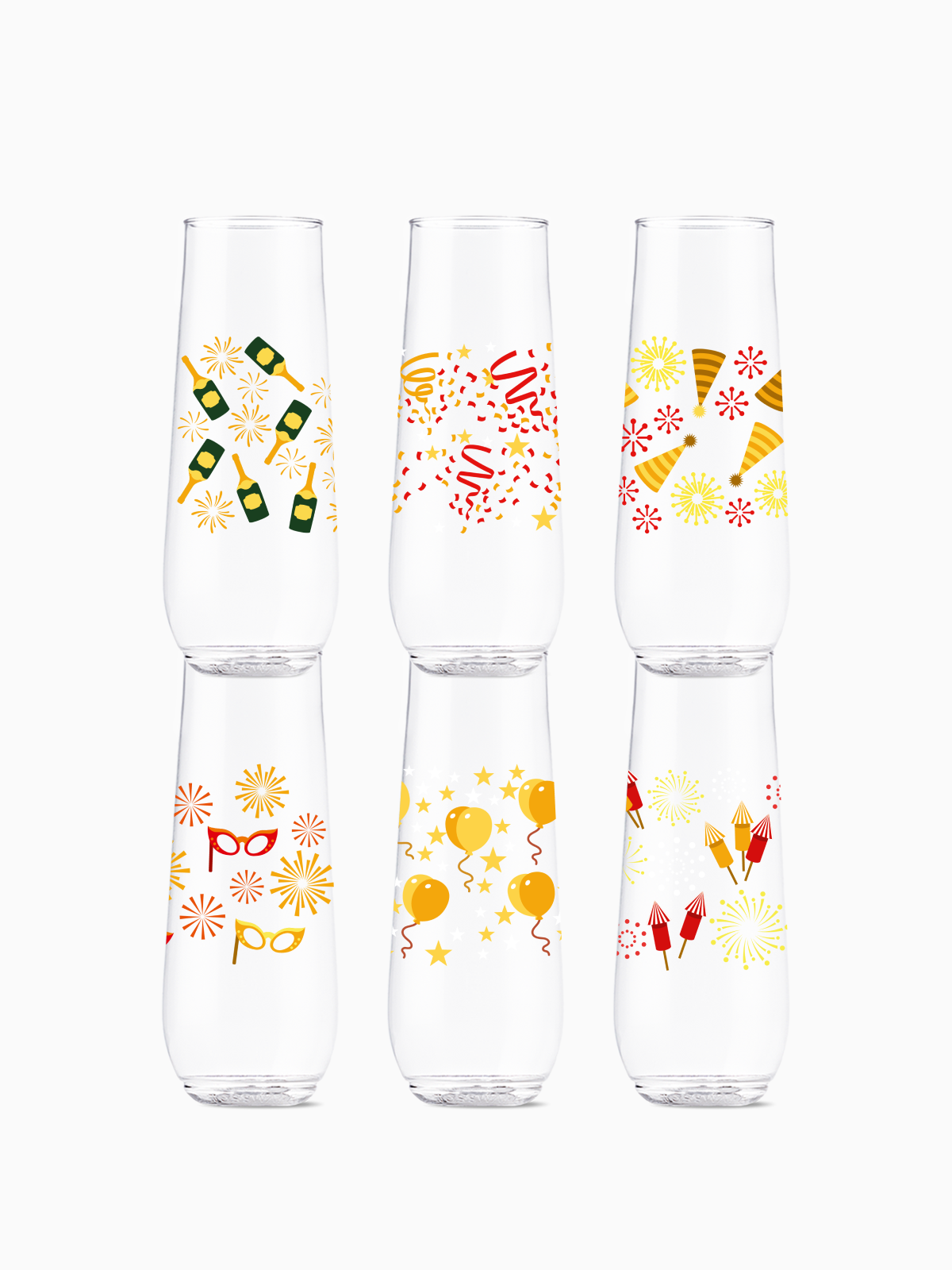 Festive Bliss - POP 9oz Flute、mySite、camillekostekn