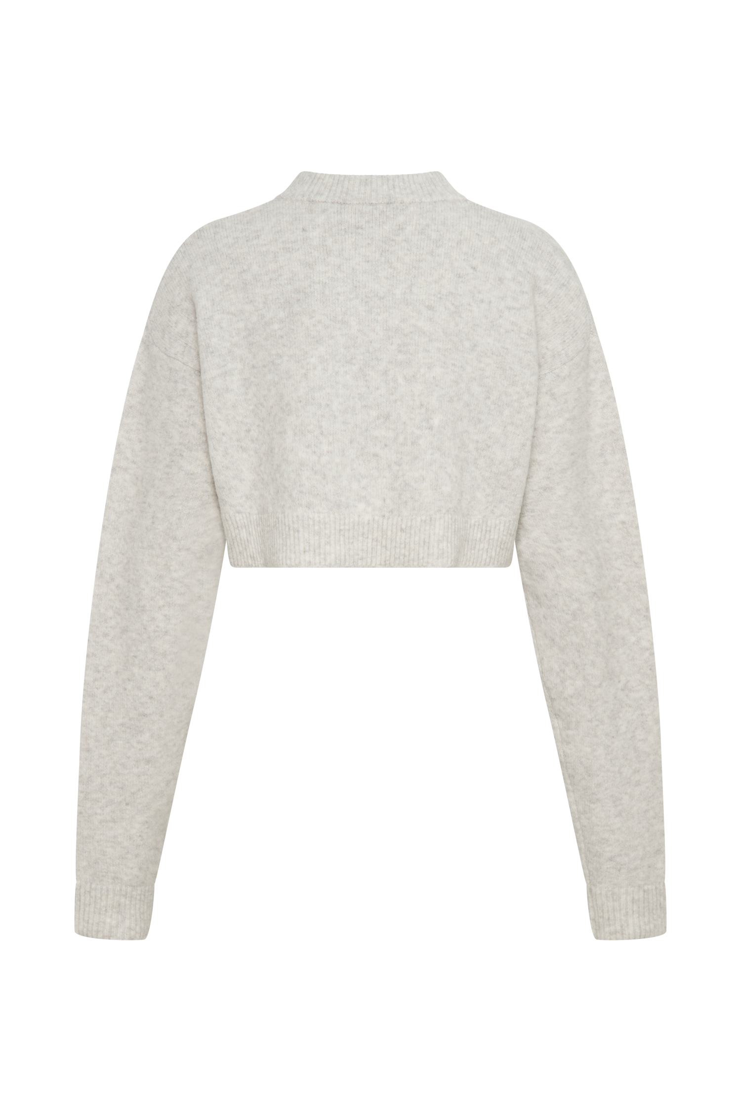 Shelby Knit Cardigan - Heather Grey Marle、mySite、solidvoid