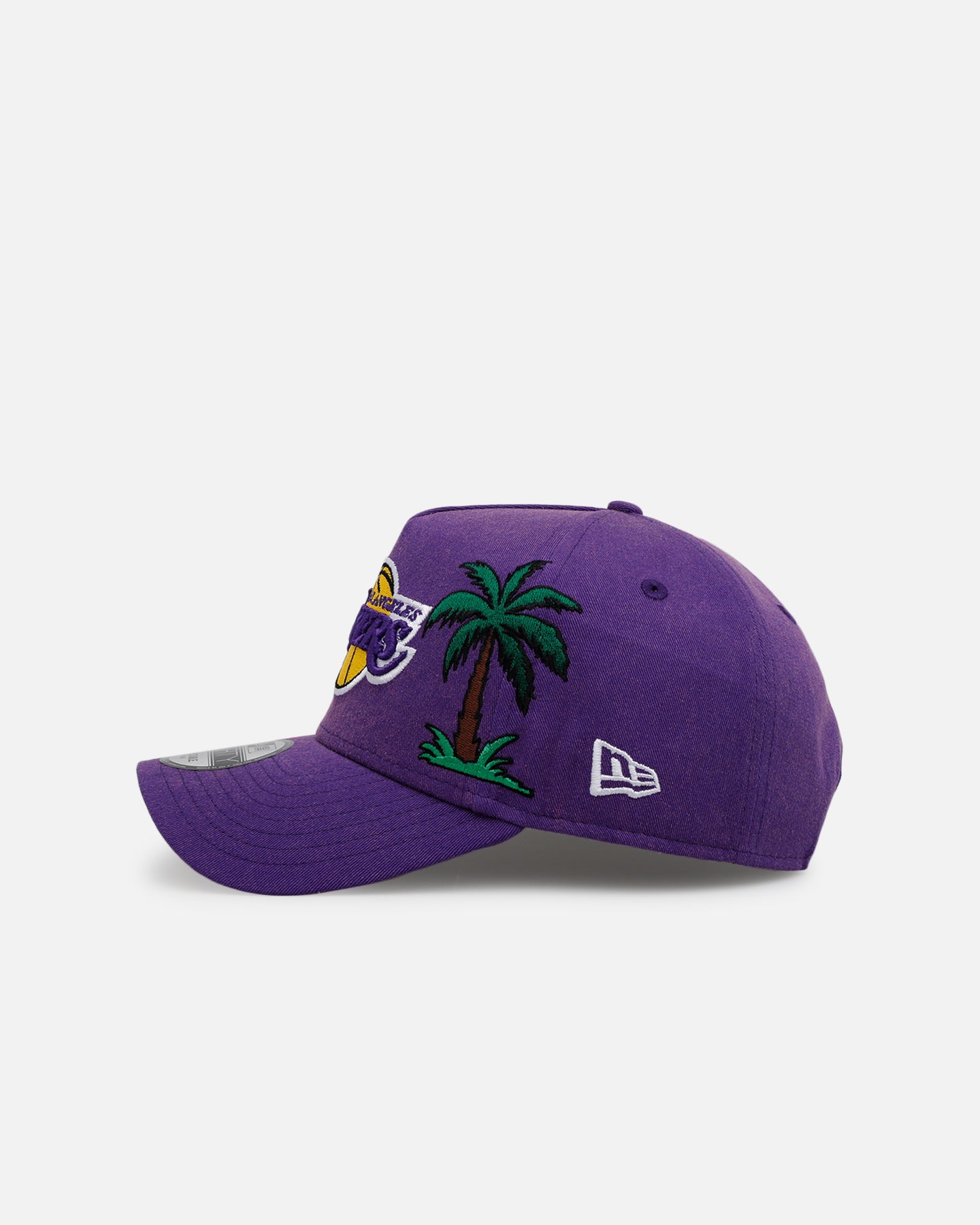 New Era Los Angeles Lakers 'Palm Trees' 9FORTY A-Frame Snapback Official Team Color、mySite、zt4zffjzw