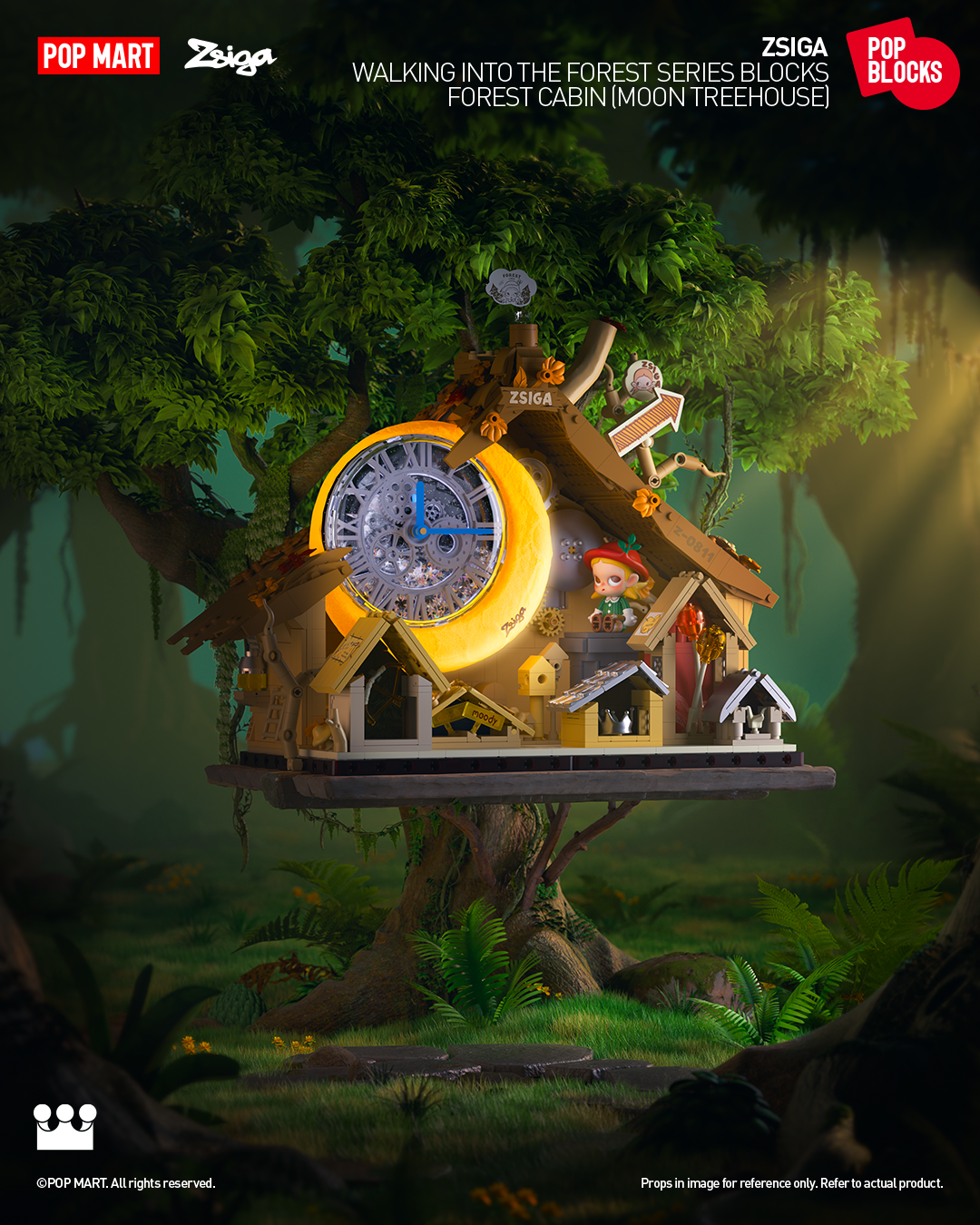  POP MART Zsiga Walking Into The Forest Series Blocks、mySite、greenlandpopulation