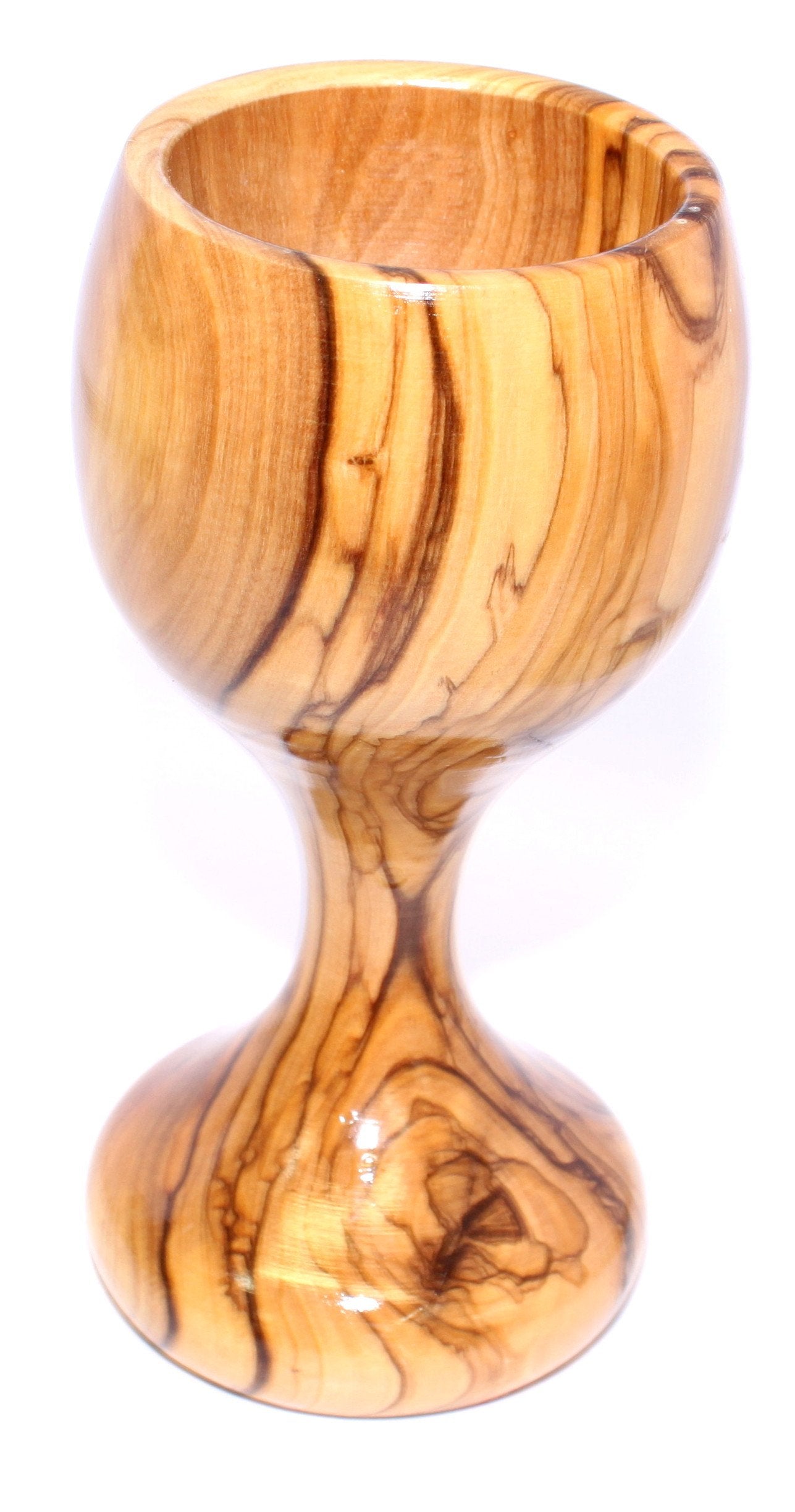  Large Communion Wine Goblet - Chalice Olive Wood (6 Inches Large) - Asfour Outlet Trademark、mySite、elrpsem3k