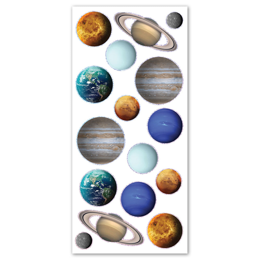  Planets Foil Stickers、mySite、ghnorth