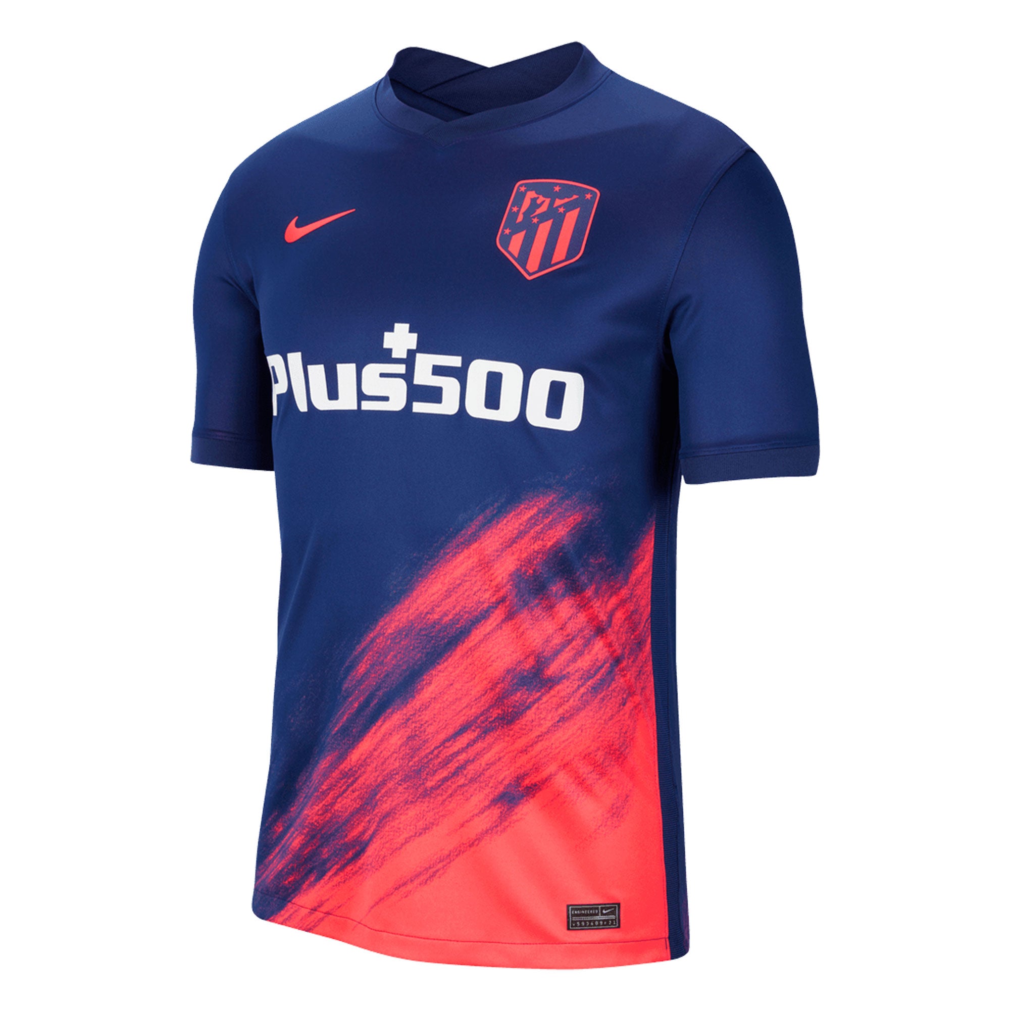 Nike Men's Atletico Madrid 2021/22 Away Jersey Blue/Crimson、mySite、noshort