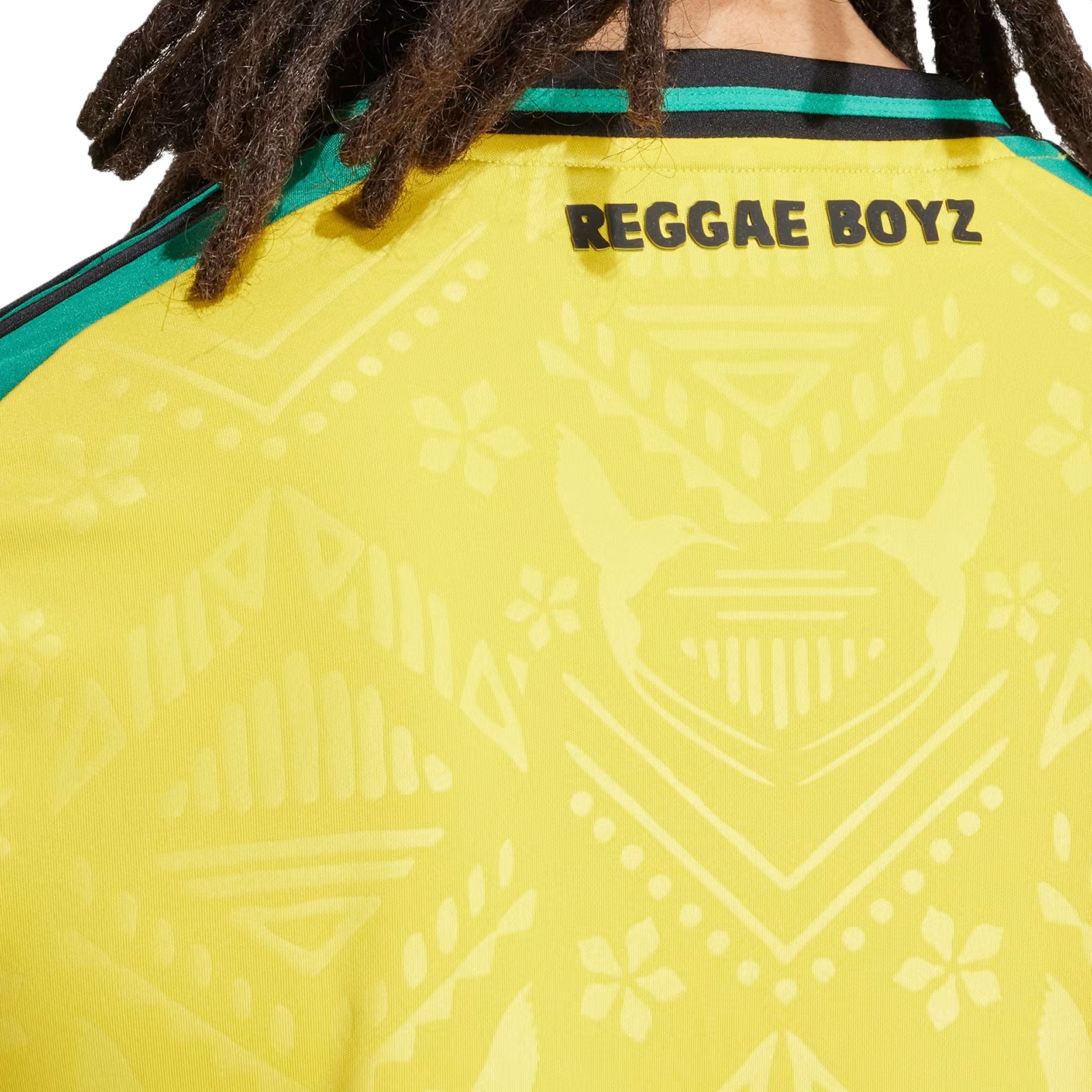 adidas Men's Jamaica 2024/25 Home Jersey Yellow/Green/Black、mySite、bottomscart