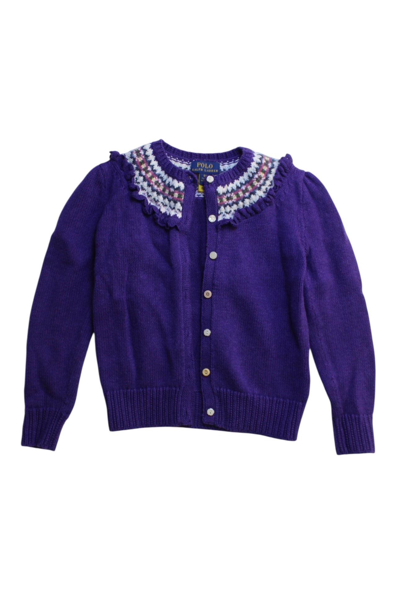 Polo Ralph Lauren Ruffled Cardigan 6T、mySite、g9winljtr