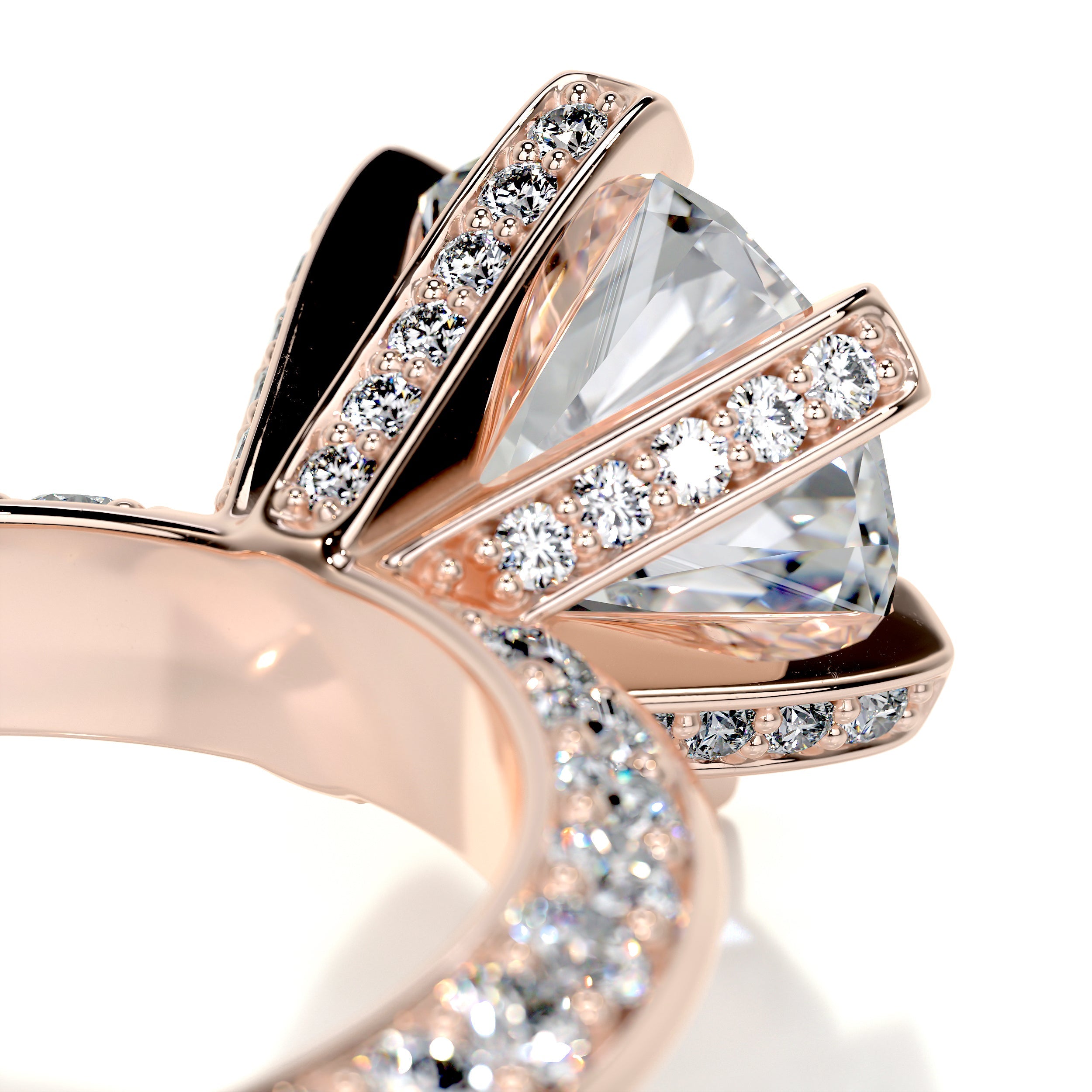 Eliana Diamond Engagement Ring -14K Rose Gold、mySite、hinf8tx79