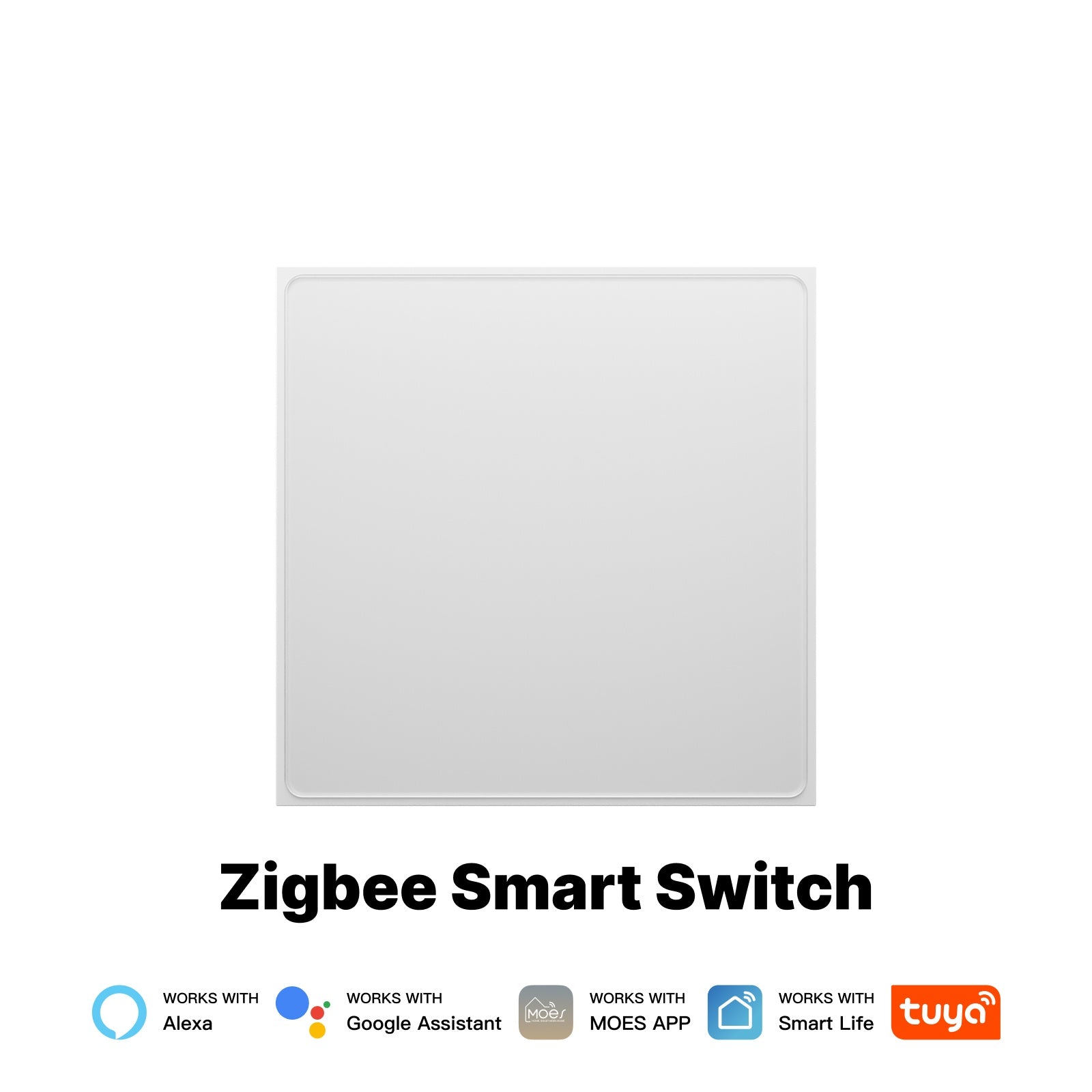 Star Feather Series ZigBee Smart Switch Push Button With Neutral Light Scene 2in1 Switch EU Version、mySite、fannypackpong