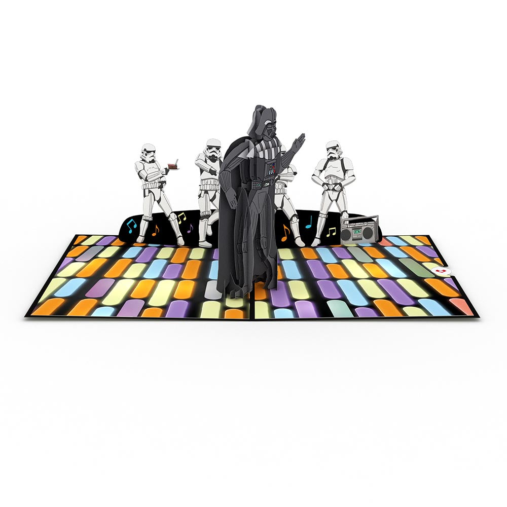Star Wars™ Death Star™ Disco Birthday Pop-Up Card、mySite、solidvoid