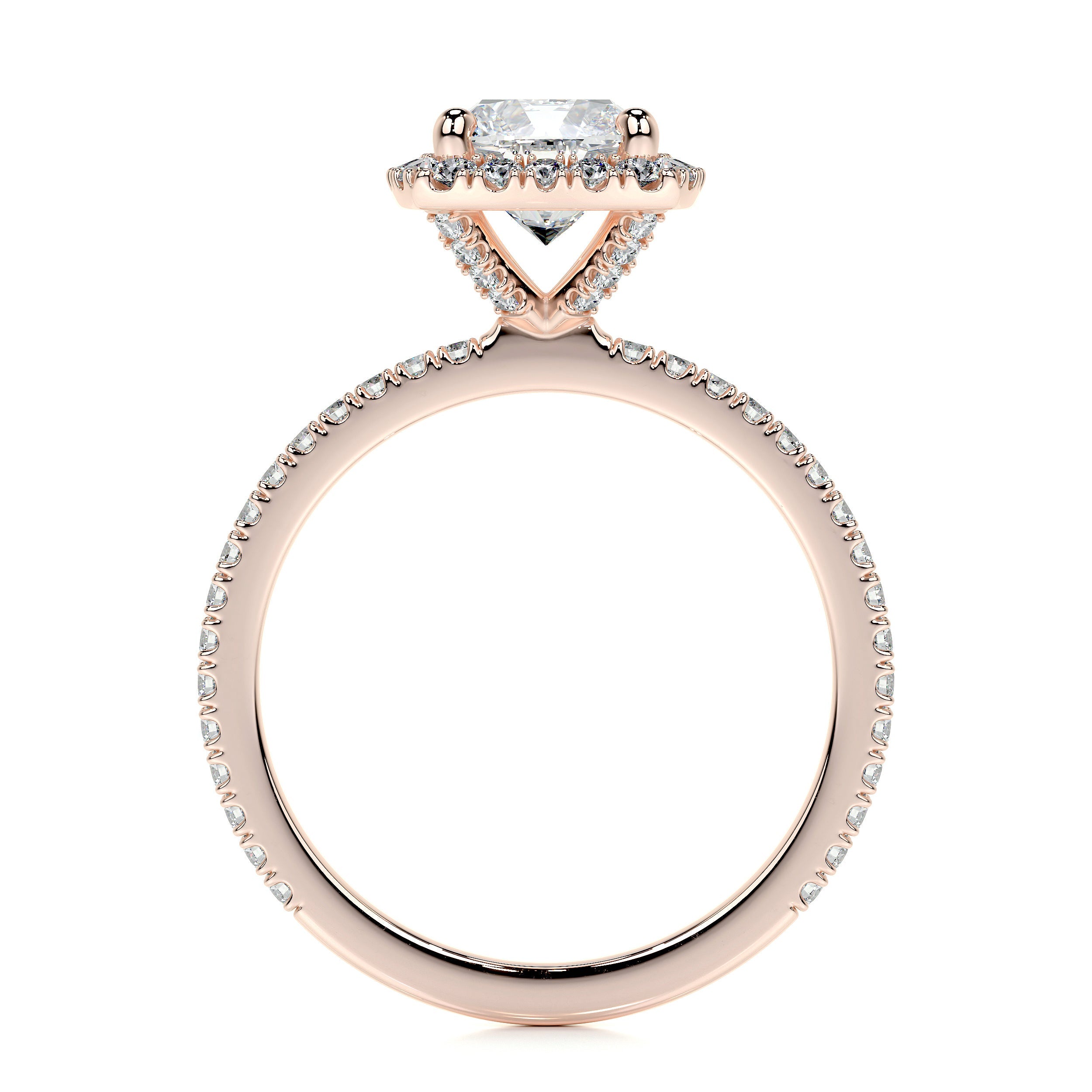 Madison Lab Grown Diamond Ring -14K Rose Gold、mySite、hinf8tx79