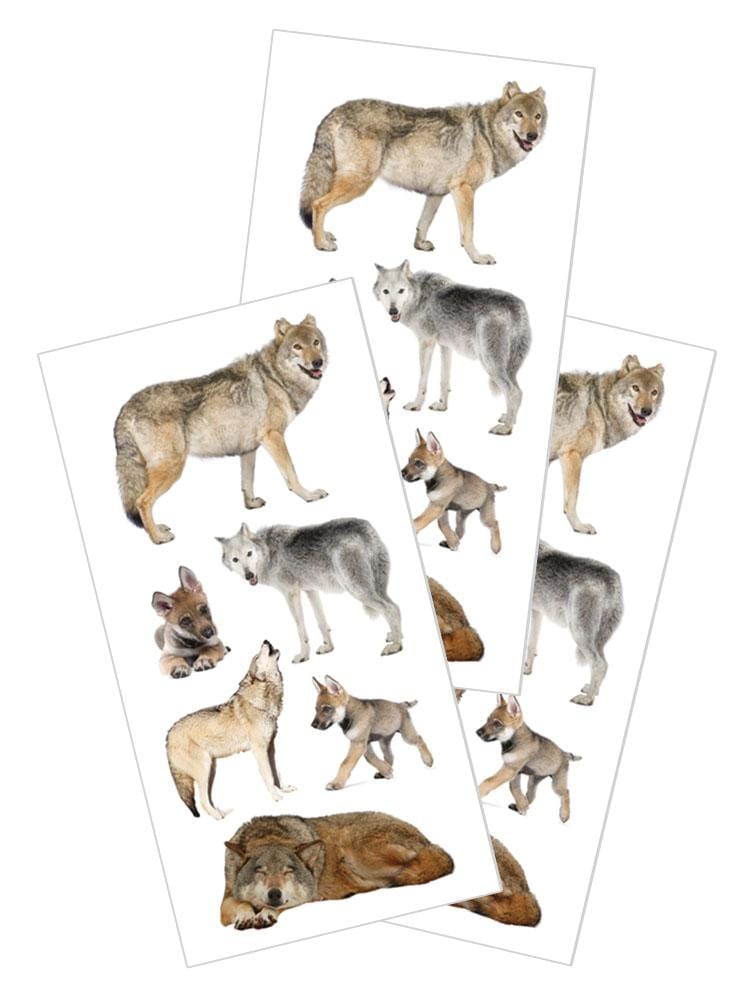  Decorative Stickers - Wolf Pack、mySite、ghnorth