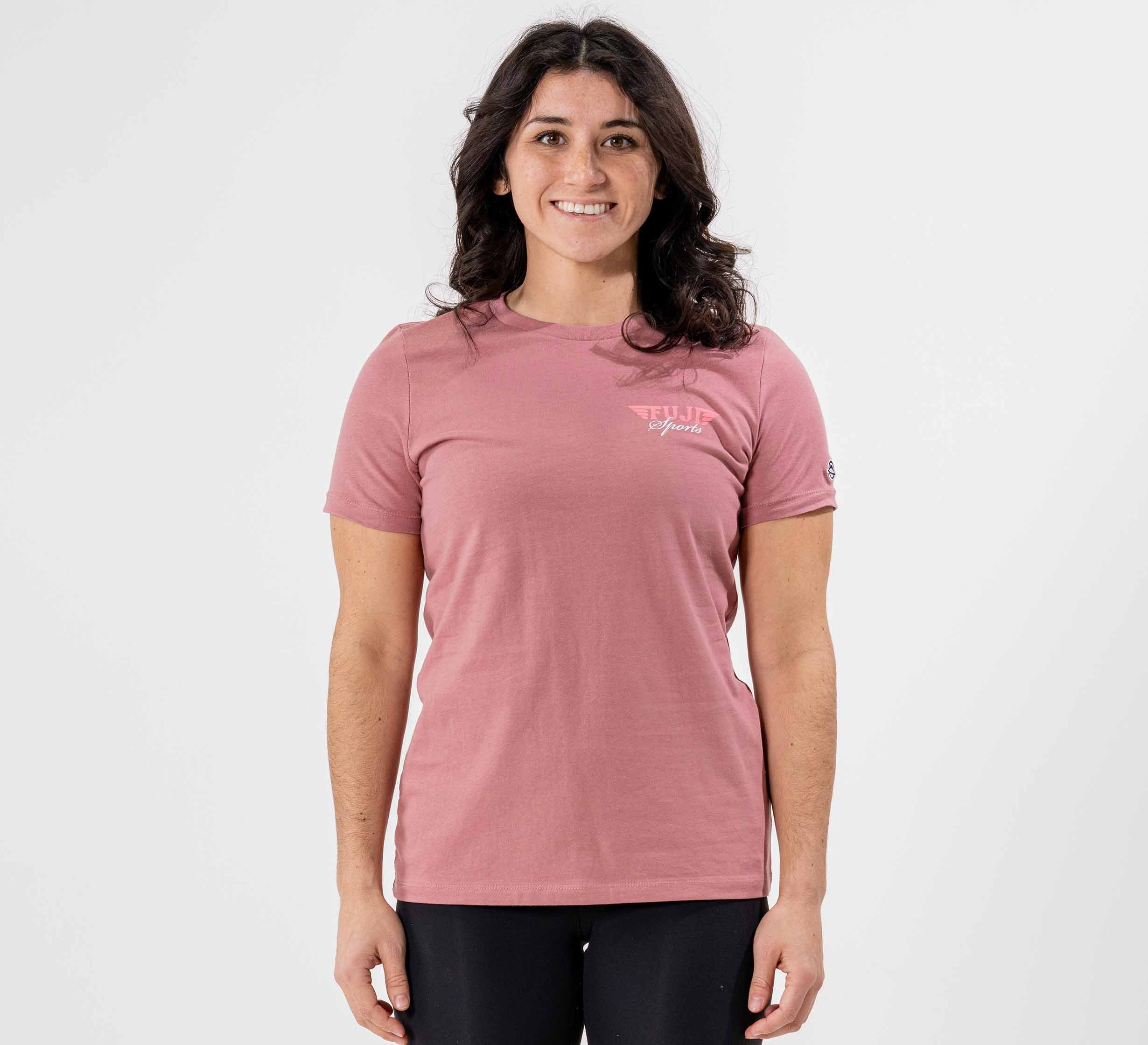 Womens Jiu Jitsu Flight T-Shirt Mauve、mySite、gigharbornorthrealestate