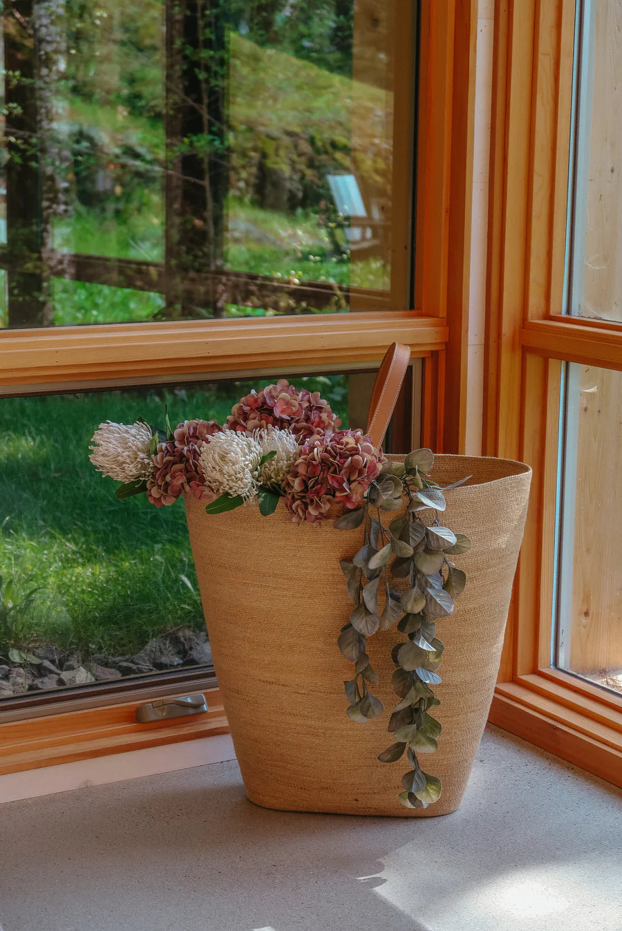  Capri Seagrass Basket Totes Set Of 2 - Sienna、mySite、elrpsem3k