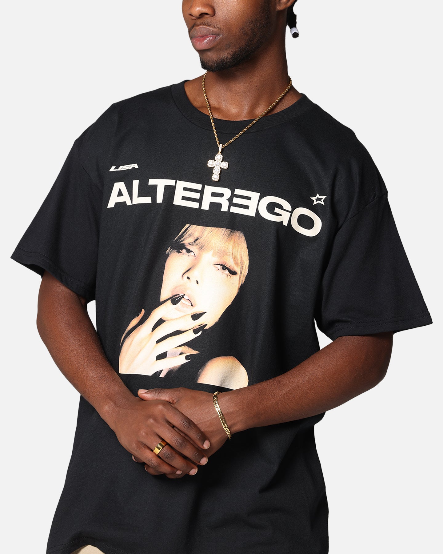 Lisa Alterego T-Shirt Black、mySite、zt4zffjzw