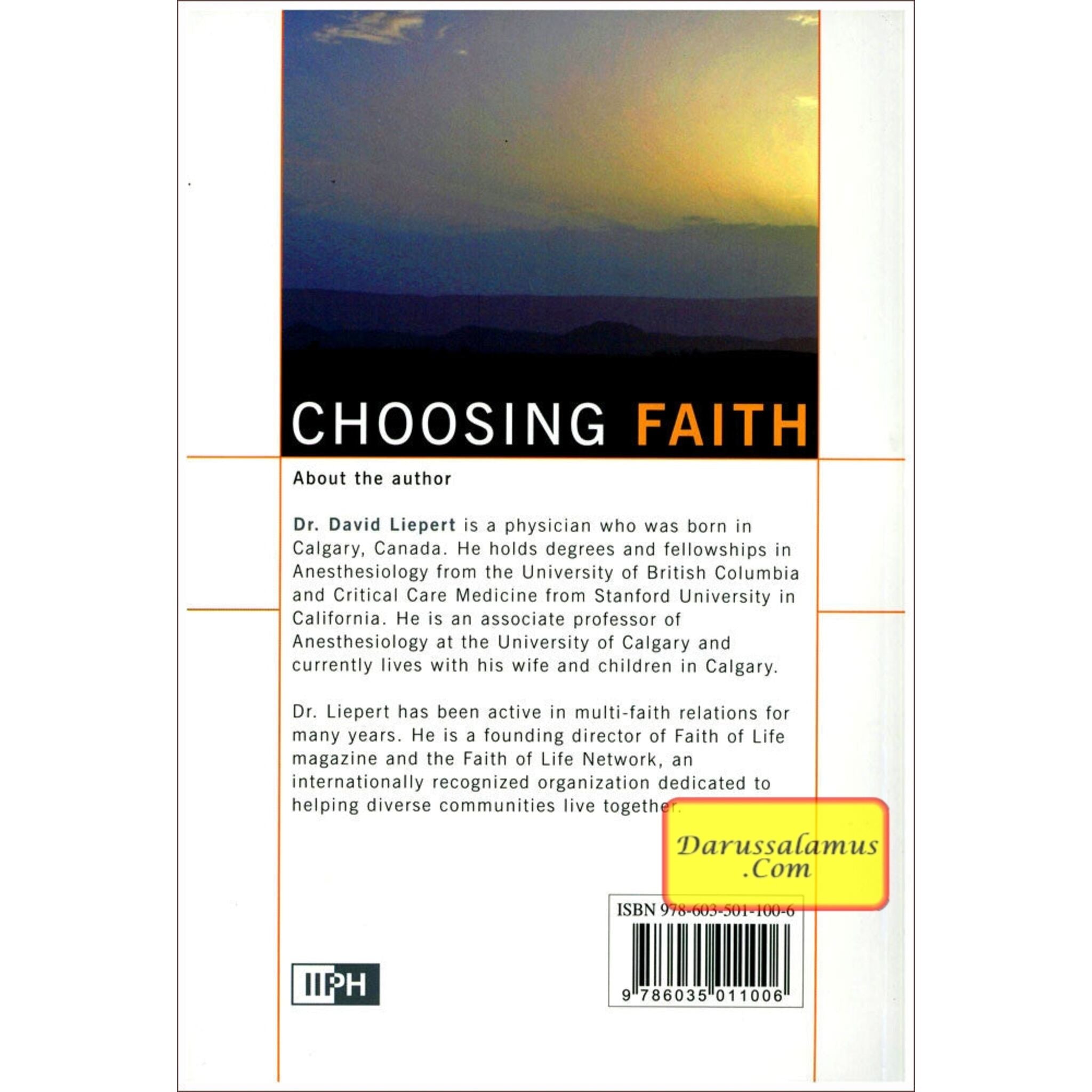 Choosing Faith By Dr. David J. Liepert、mySite、topwebapps