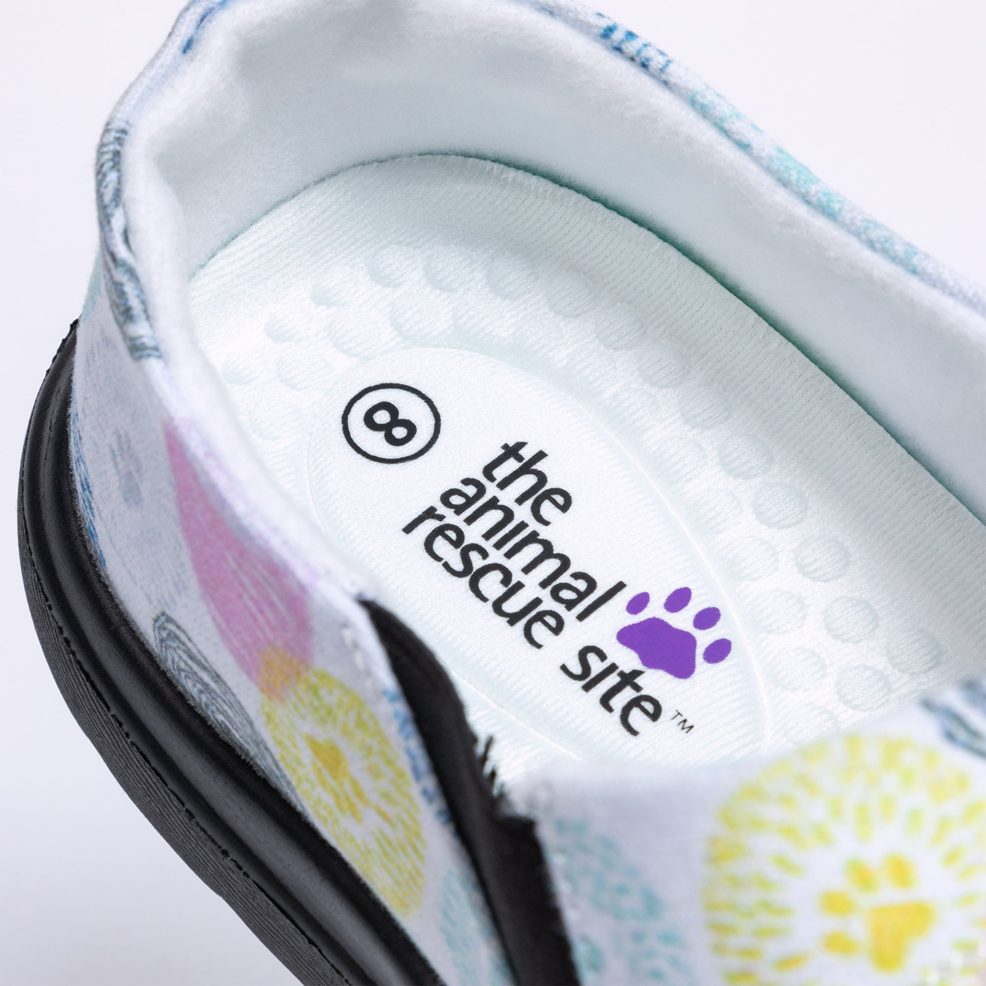 Lightweight Comfort Paw Print Slip-On Shoes、mySite、camillekostekn