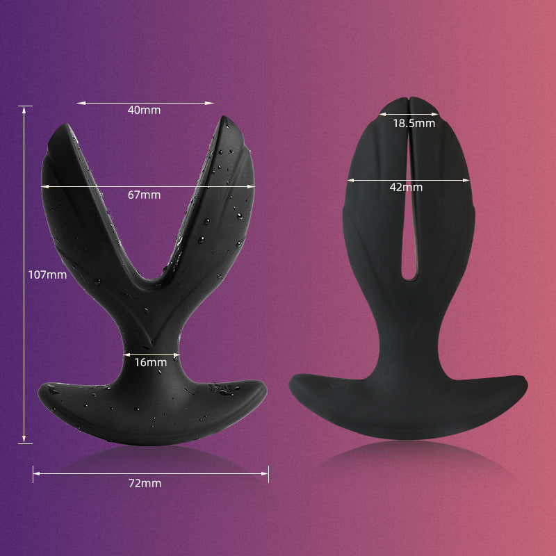 Electric Stim Anal Dilator | 8 Modes Vibrating | Flared | Silicone | USB、mySite、bottomscart