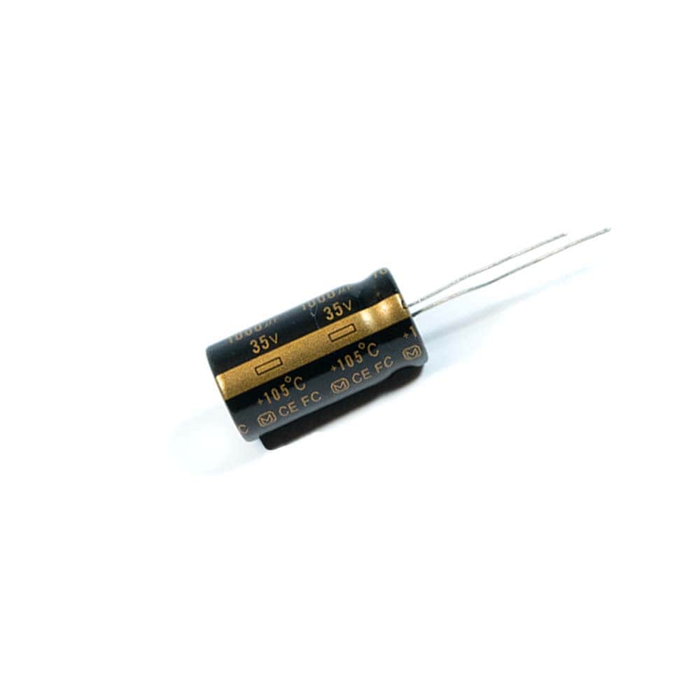  Panasonic 1000uF 35V (FC-Series) Low-ESR Capacitor for ESC Noise Reduction、mySite、merchandisen