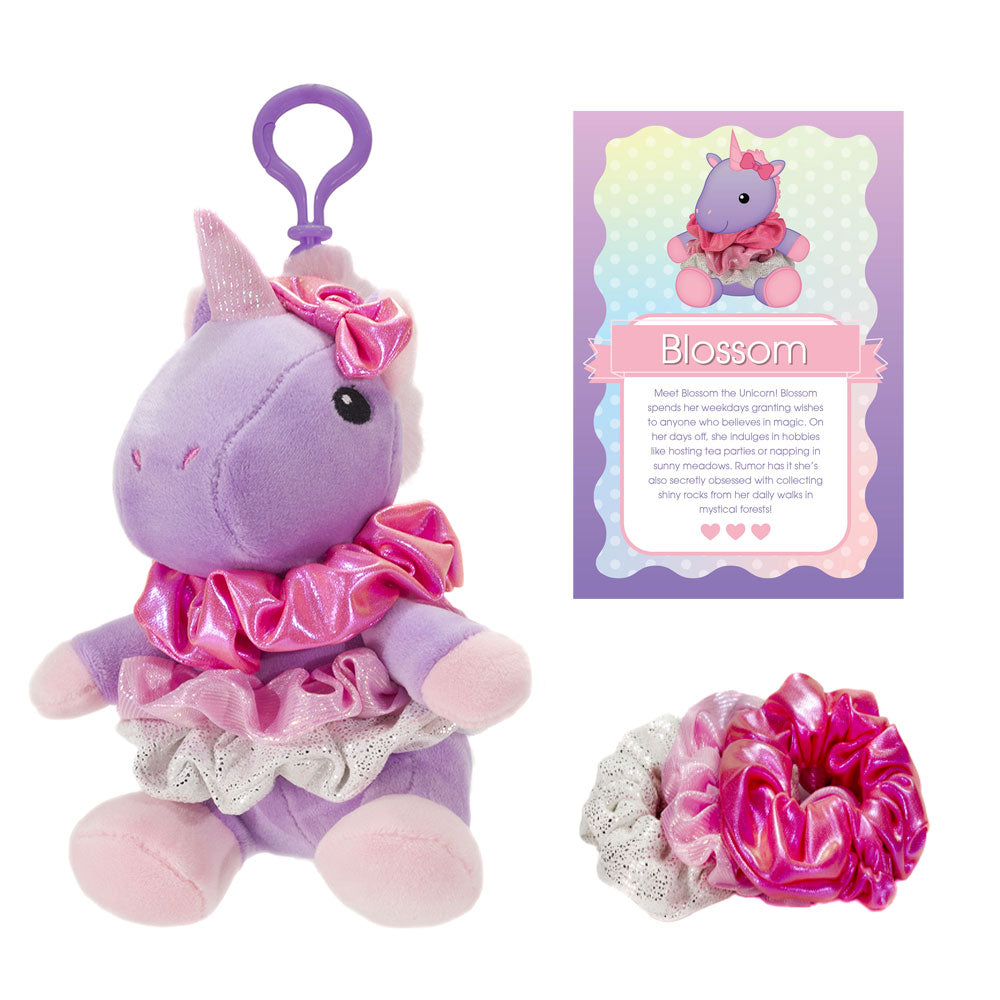 SCRUNCH BUNCH - 6IN Unicorn Keyclip、mySite、g9winljtr