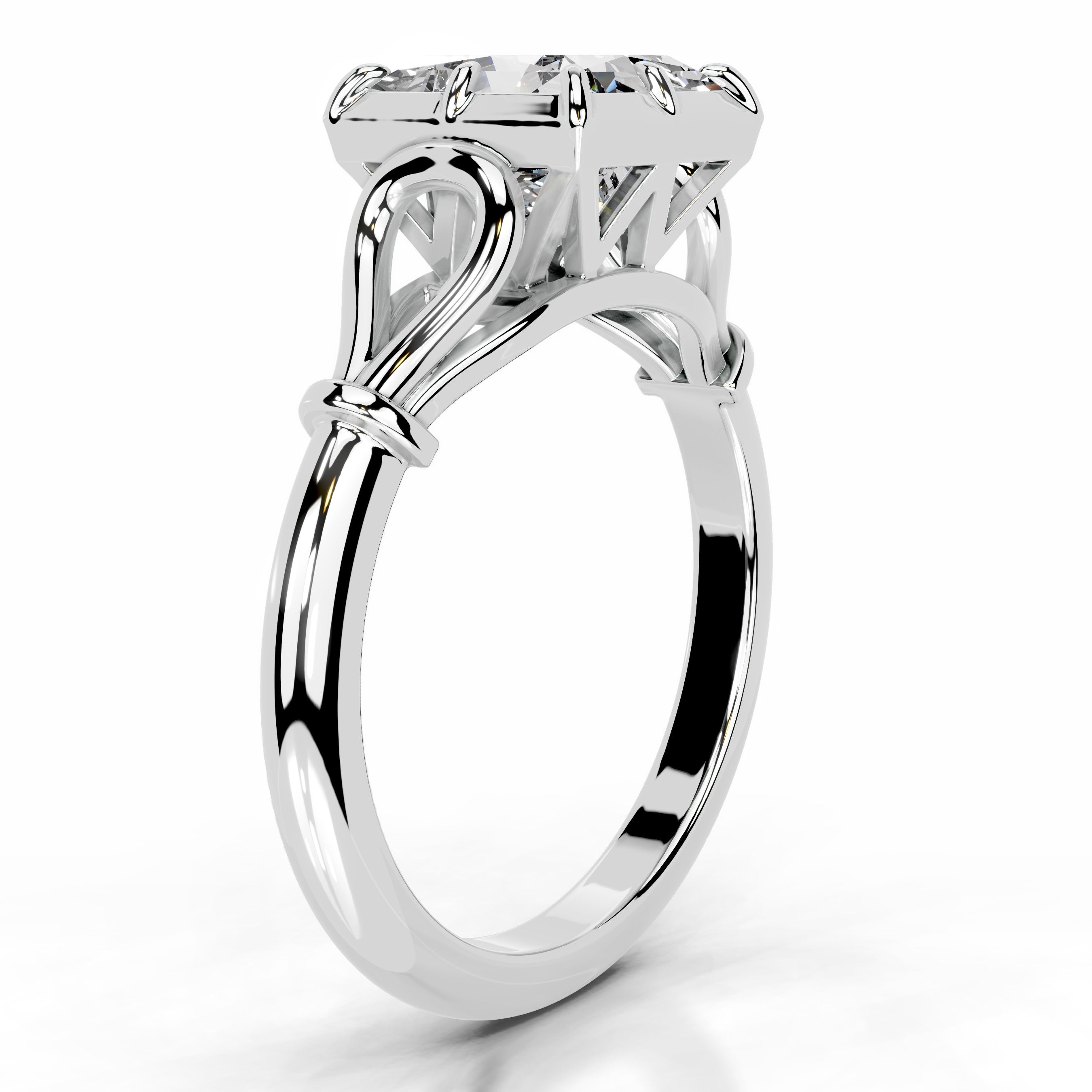 Estrella Diamond Engagement Ring - 14 White Gold、mySite、hinf8tx79