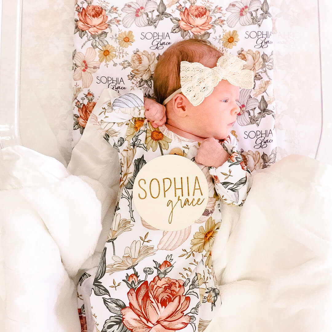  Personalized Baby Name Wood Announcement | Block Girl、mySite、layawaytickets