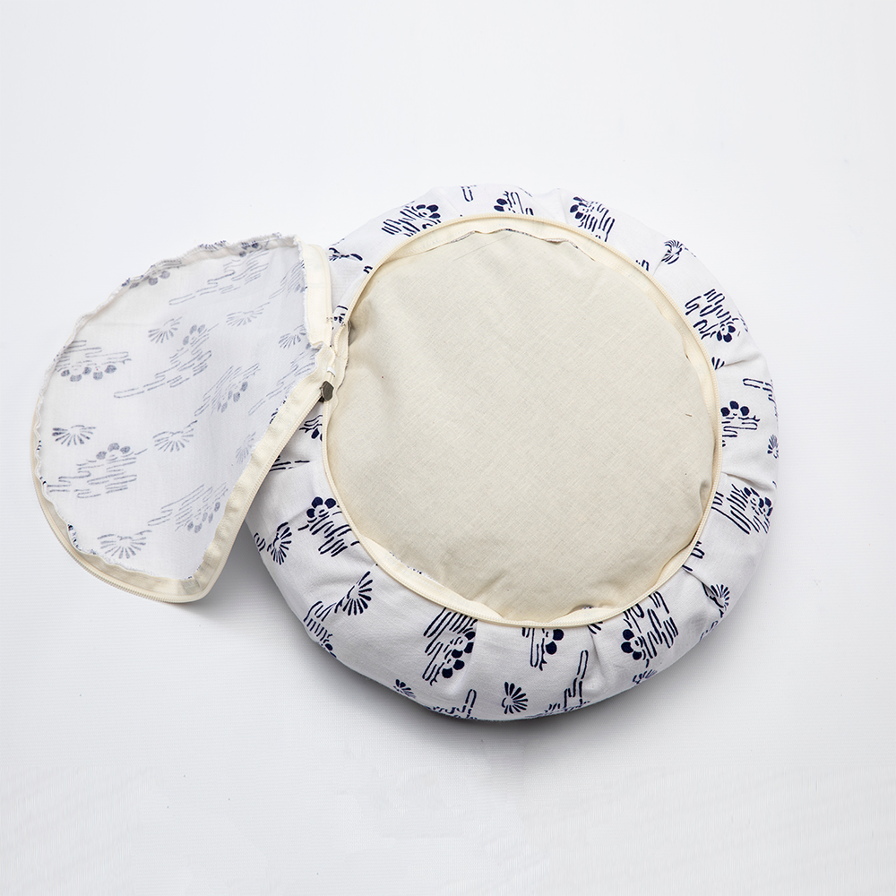 Navy Sunrise Buckwheat Hull Zafu、mySite、topwebapps