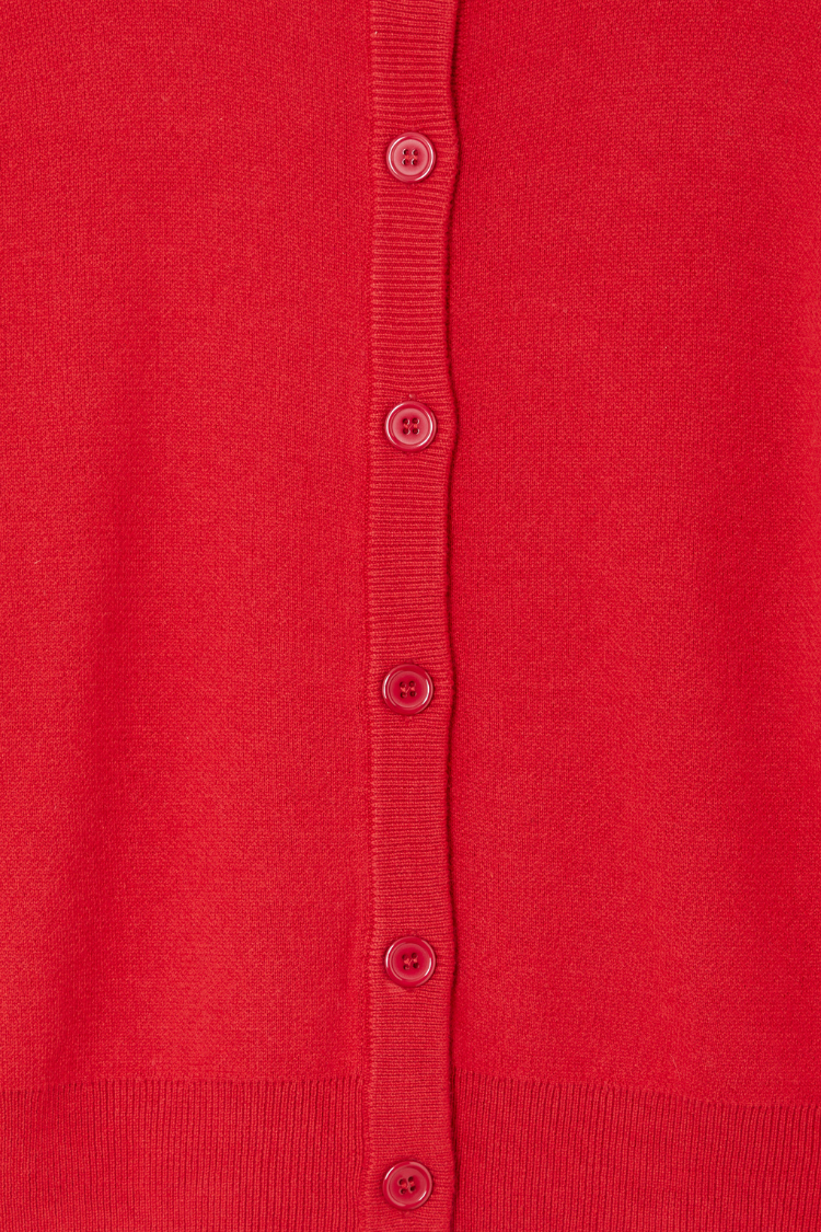 Red Fringe Holly Cardigan、mySite、solidvoid