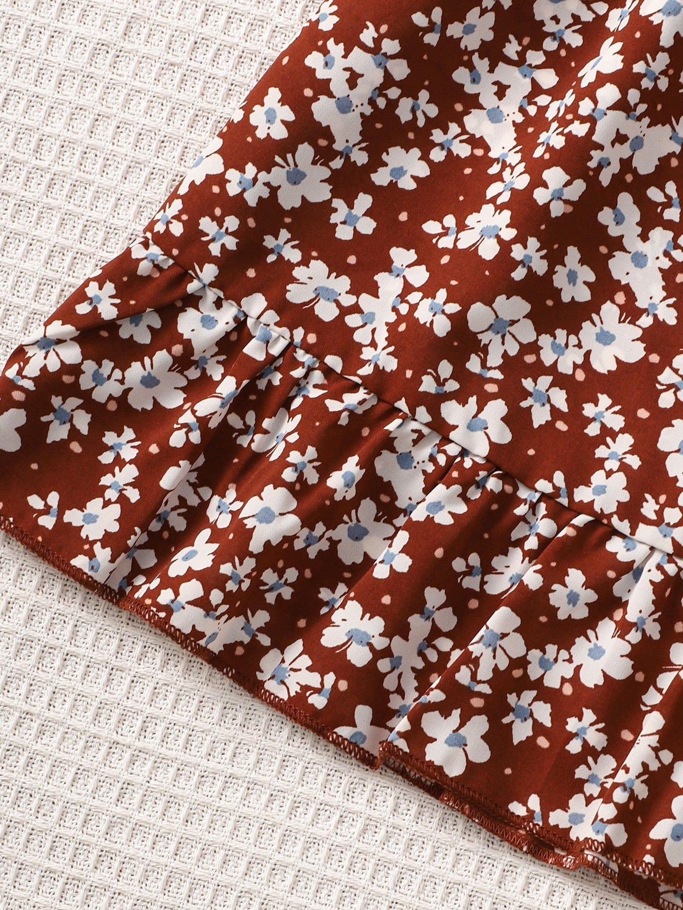 Floral Tank and Ruffle Hem Skirt Set、mySite、g9winljtr