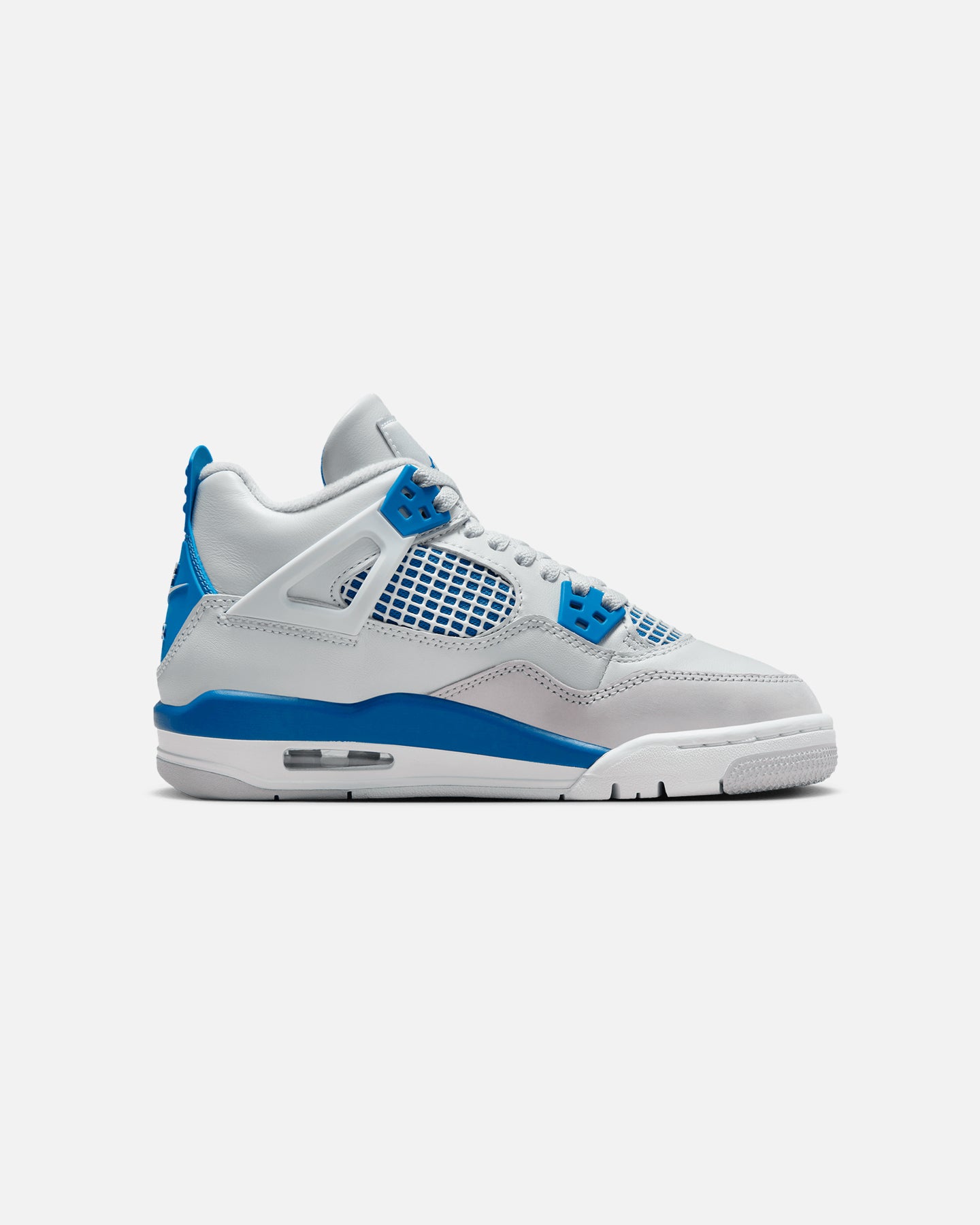 Jordan Kids' Air Jordan 4 Retro (GS) Industrial Blue Off White/Industrial Blue、mySite、zt4zffjzw