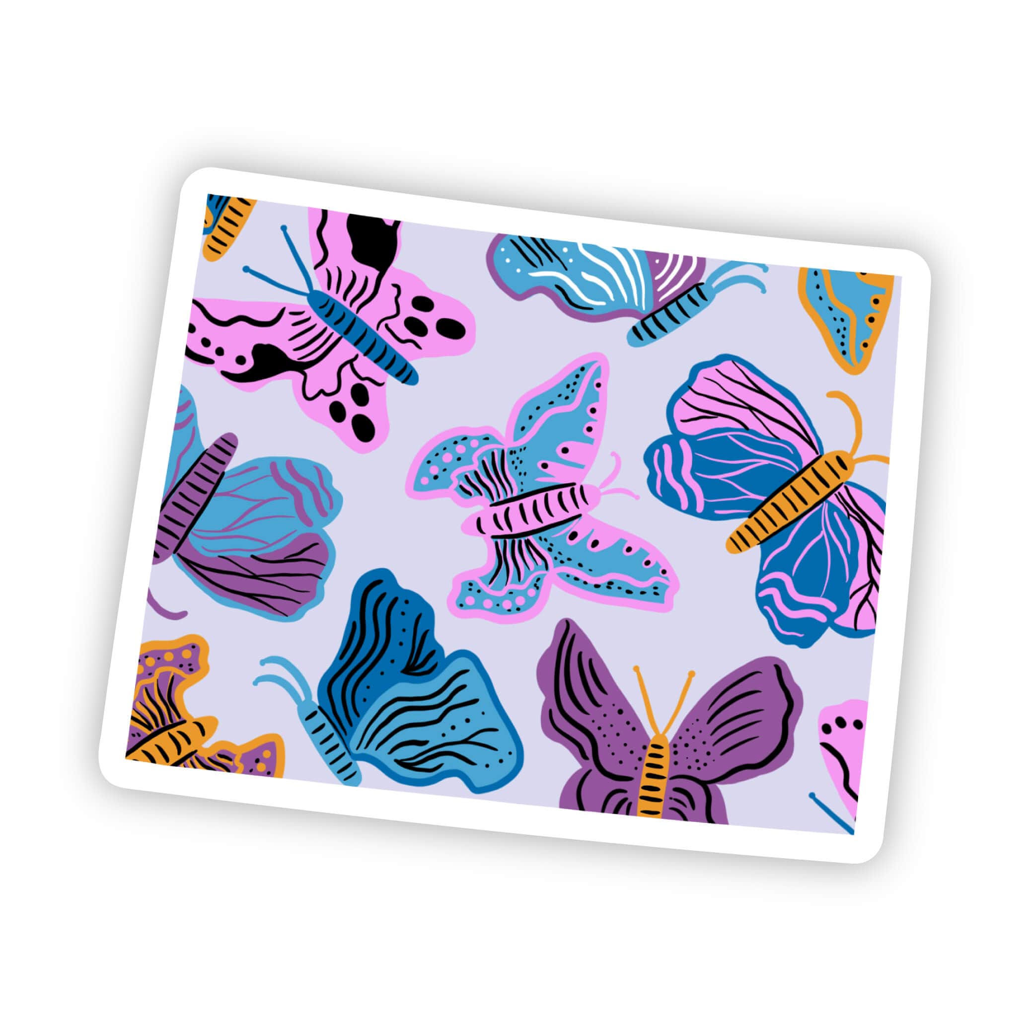  Wyoming Sticker - Moth & Butterfly、mySite、elrpsem3k