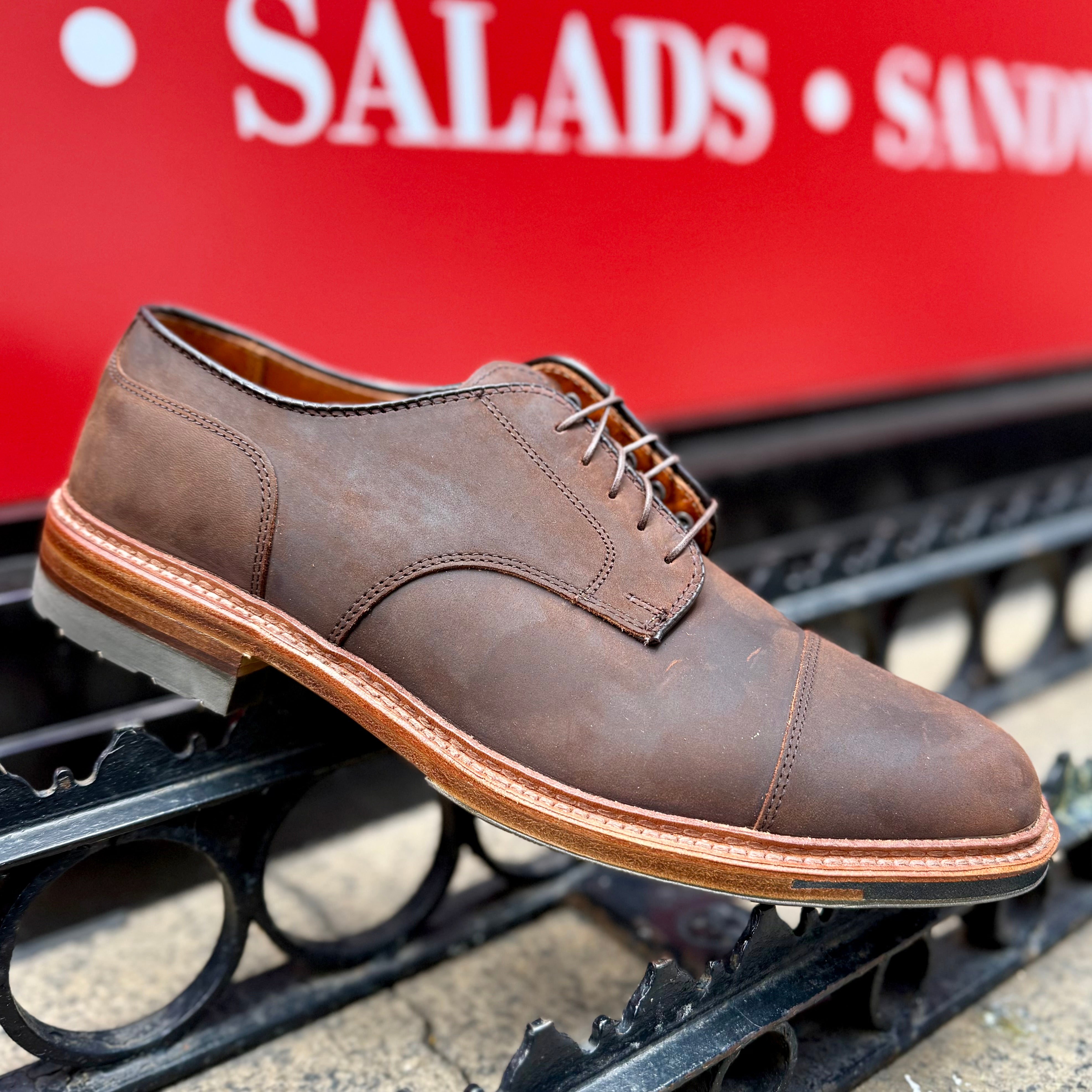  D4519C - Tobacco Chamois Cap Toe Blucher、mySite、preschool7hills