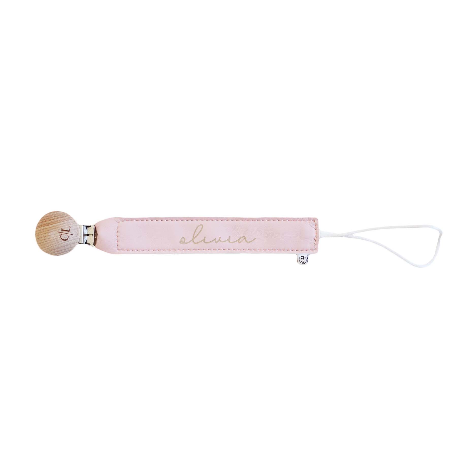  Personalized Leather Pacifier Clip | All Colors、mySite、layawaytickets