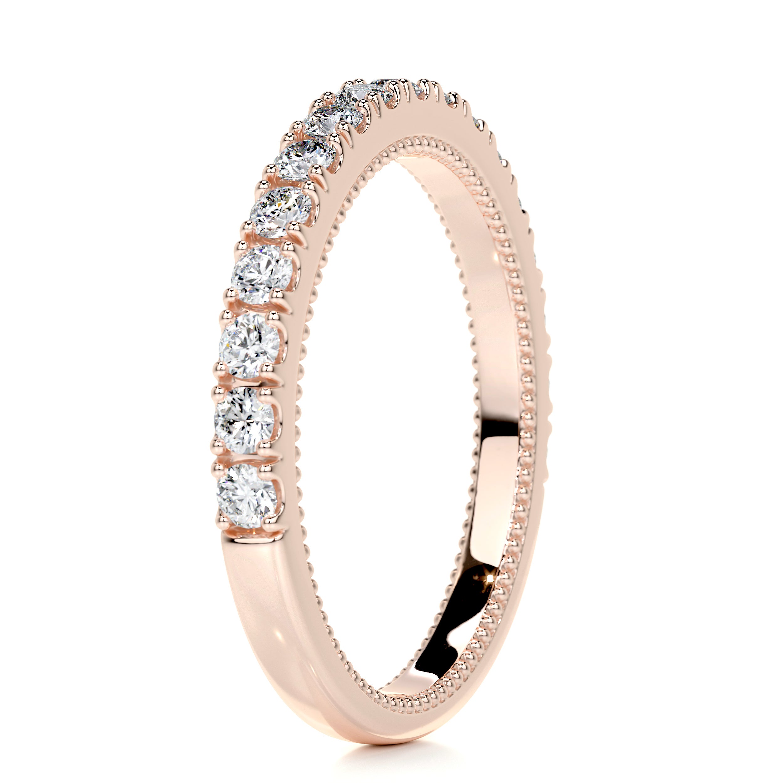 Blair Diamond Wedding Ring (0.5 Carat) -14K Rose Gold、mySite、hinf8tx79