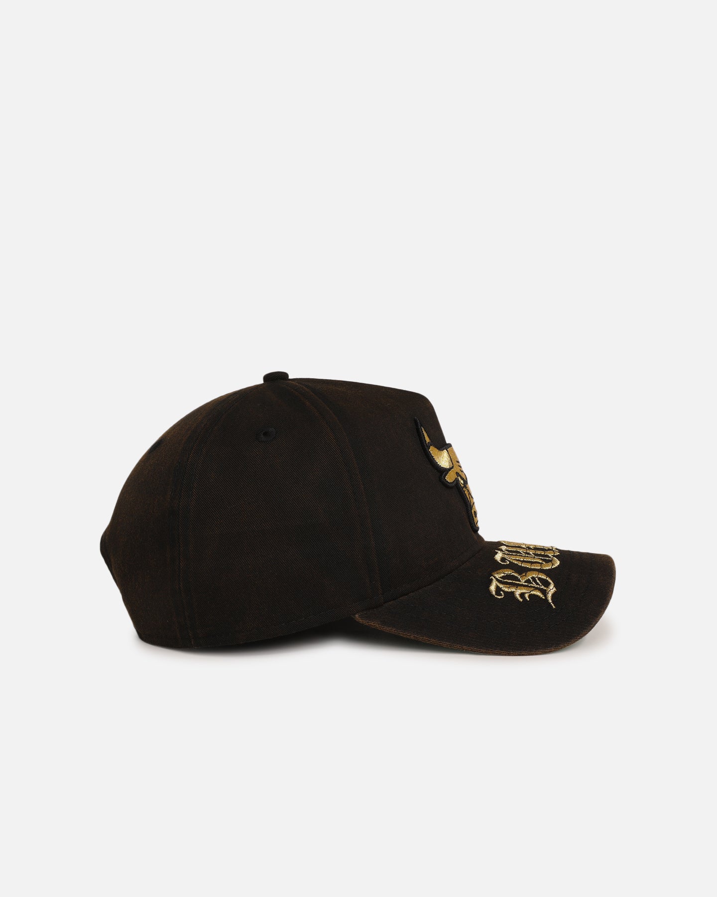 New Era Chicago Bulls 'Washed Gothic Visor' 9OFRTY A-Frame Snapback Black、mySite、zt4zffjzw