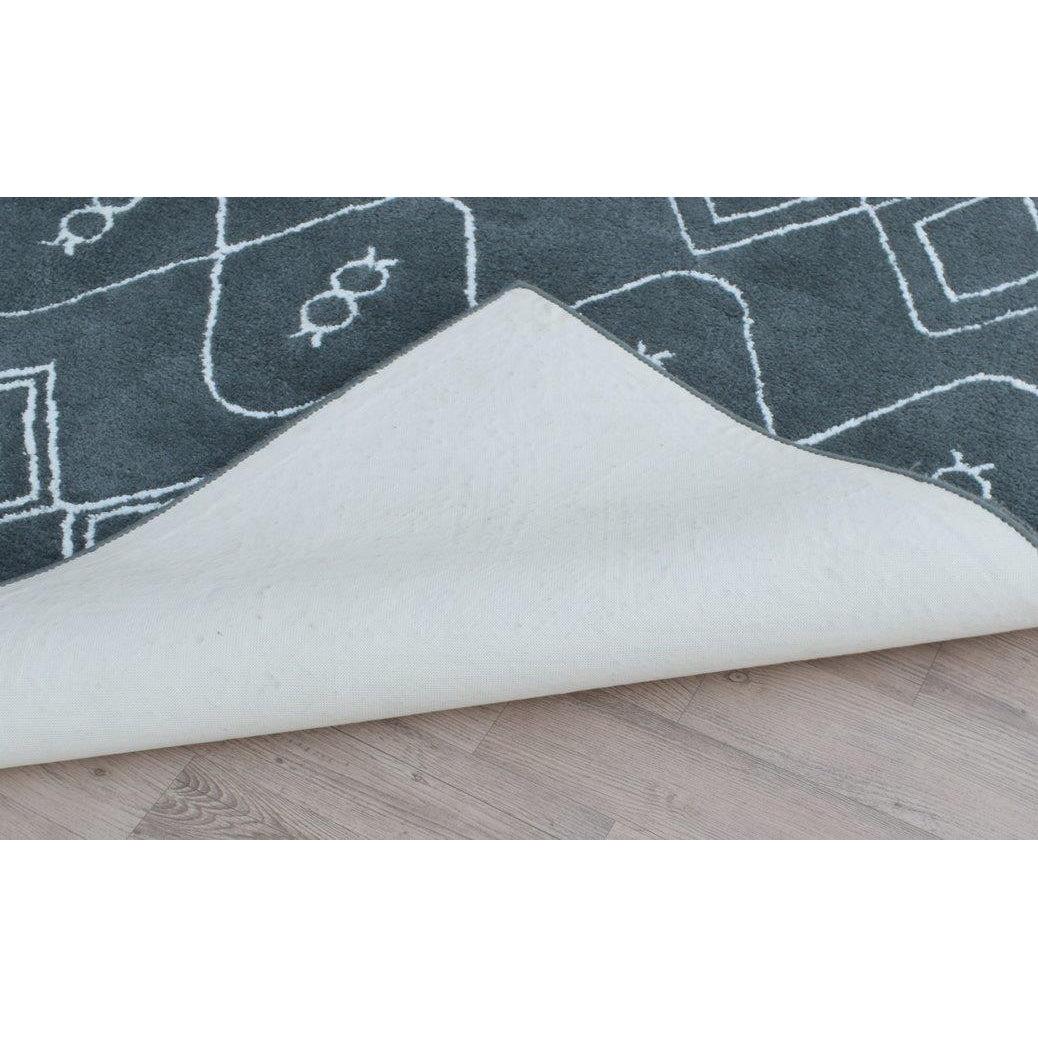 Moroccan Rebel Fantasy Shag Charcoal Area Rug、mySite、gigharbornorthrealestate