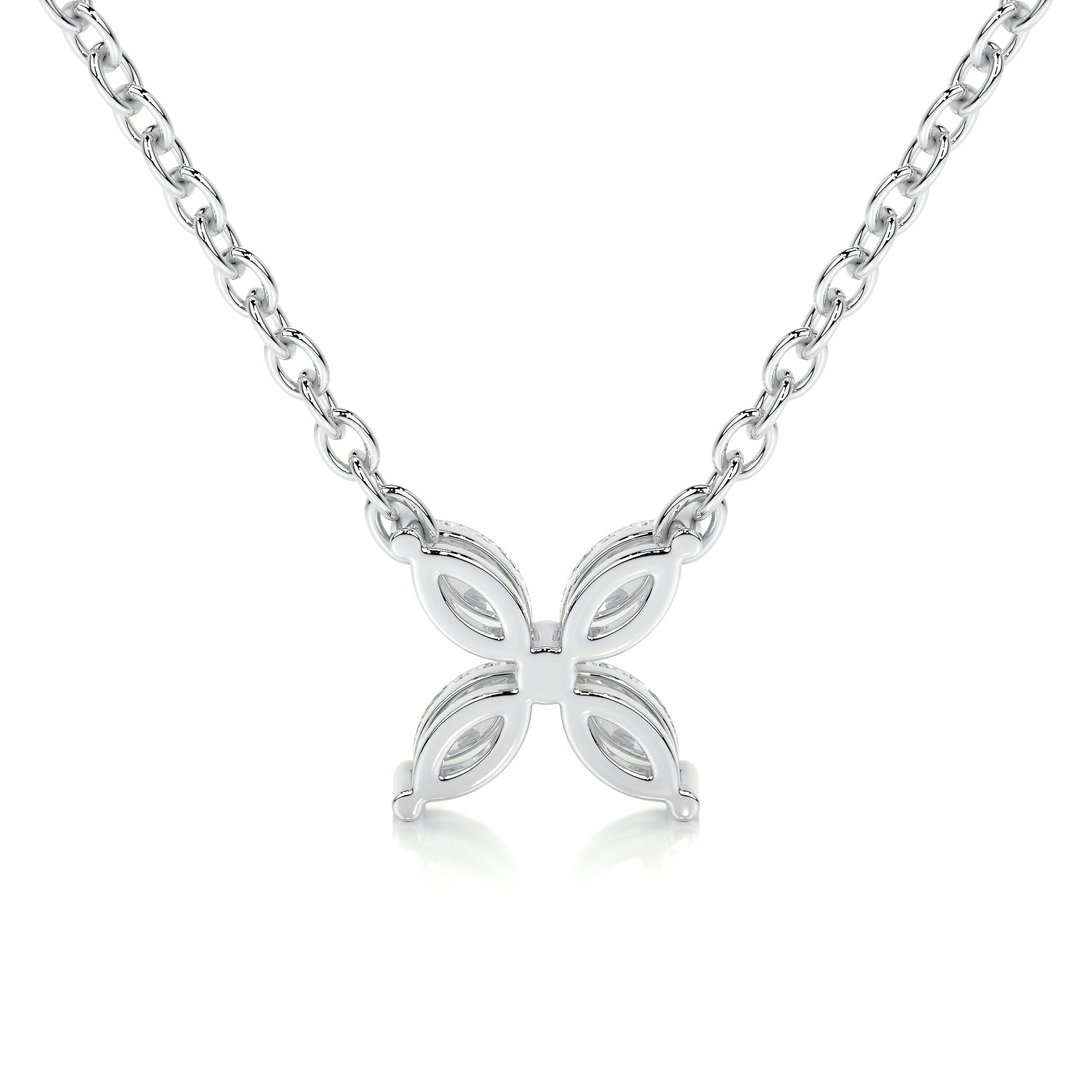 Michelle Diamond Pendant (0.20 Carat) -18K White Gold、mySite、hinf8tx79