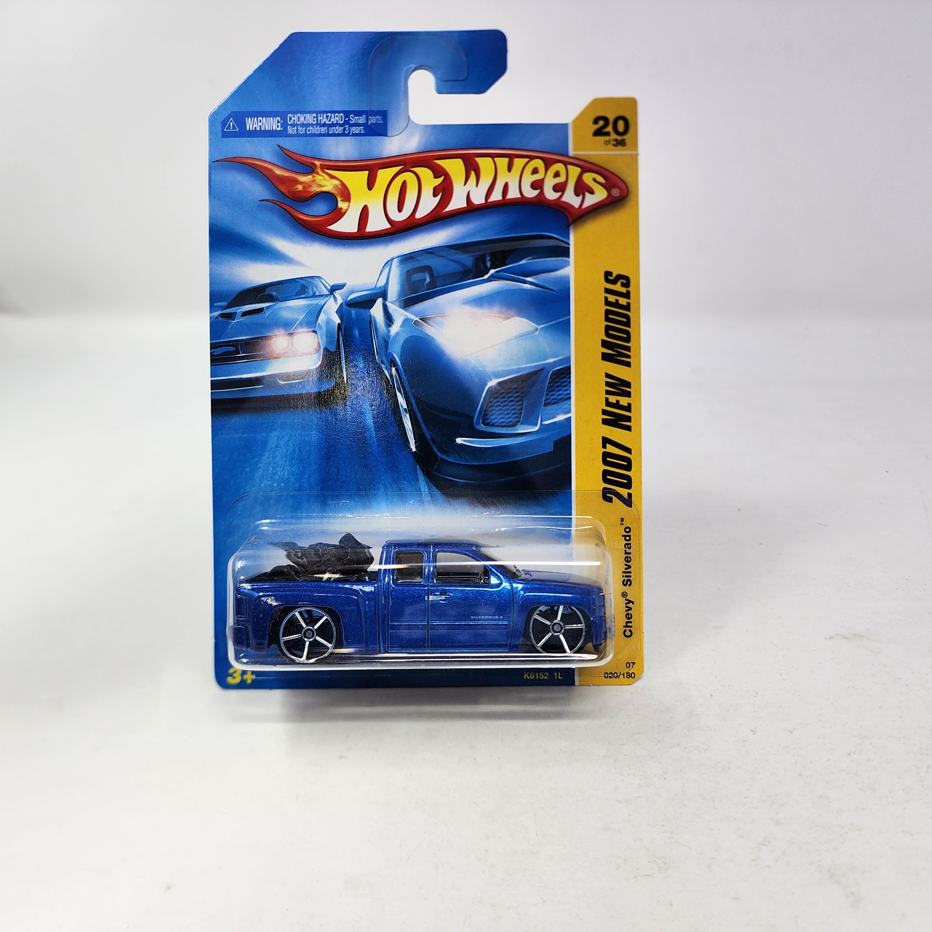 Chevy Silverado #20 * BLUE * Hot Wheels 2007、mySite、hgirdovlk