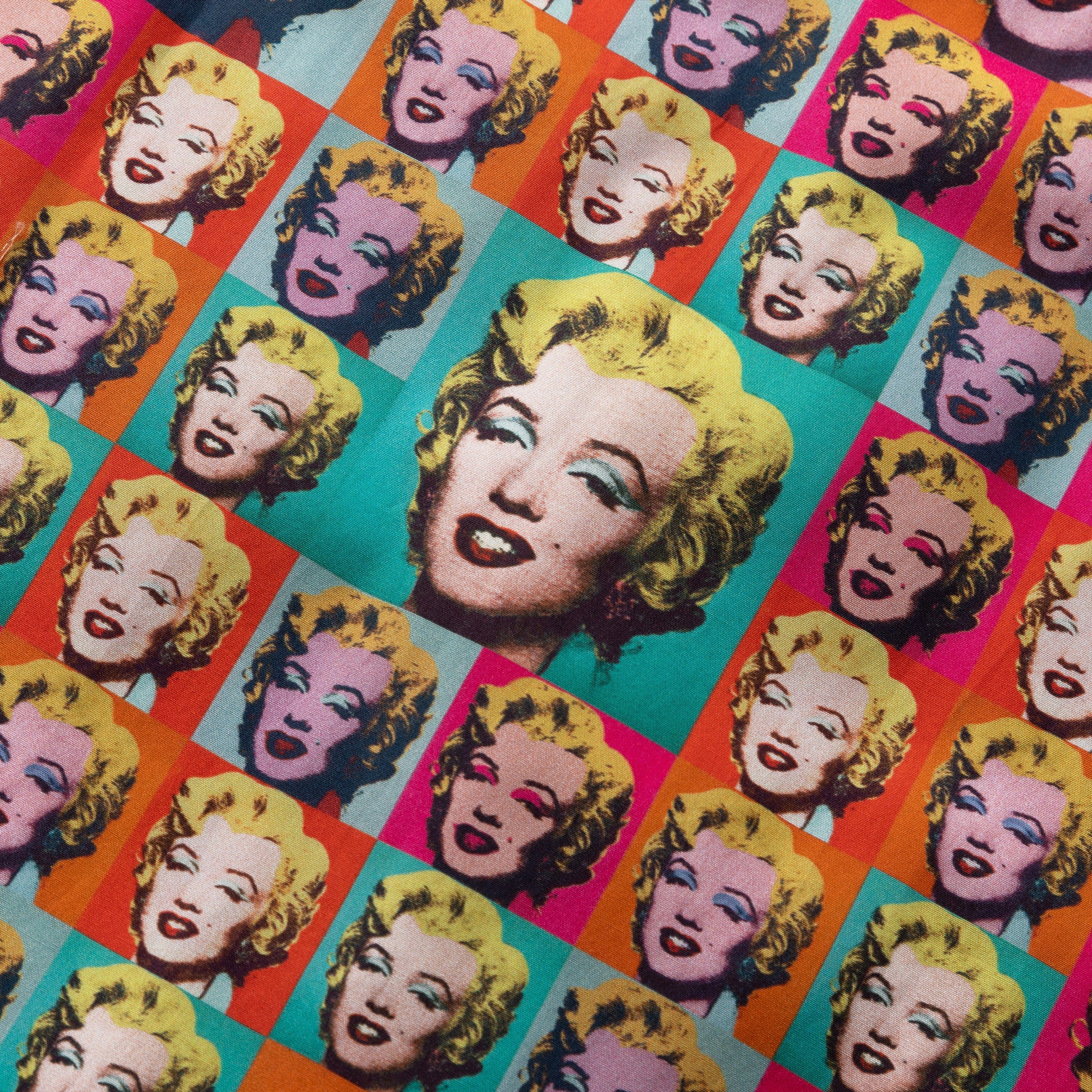 X ANDY WARHOL MARILYN MONROE GRAPHIC PRINT SHIRT、mySite、zt4zffjzw
