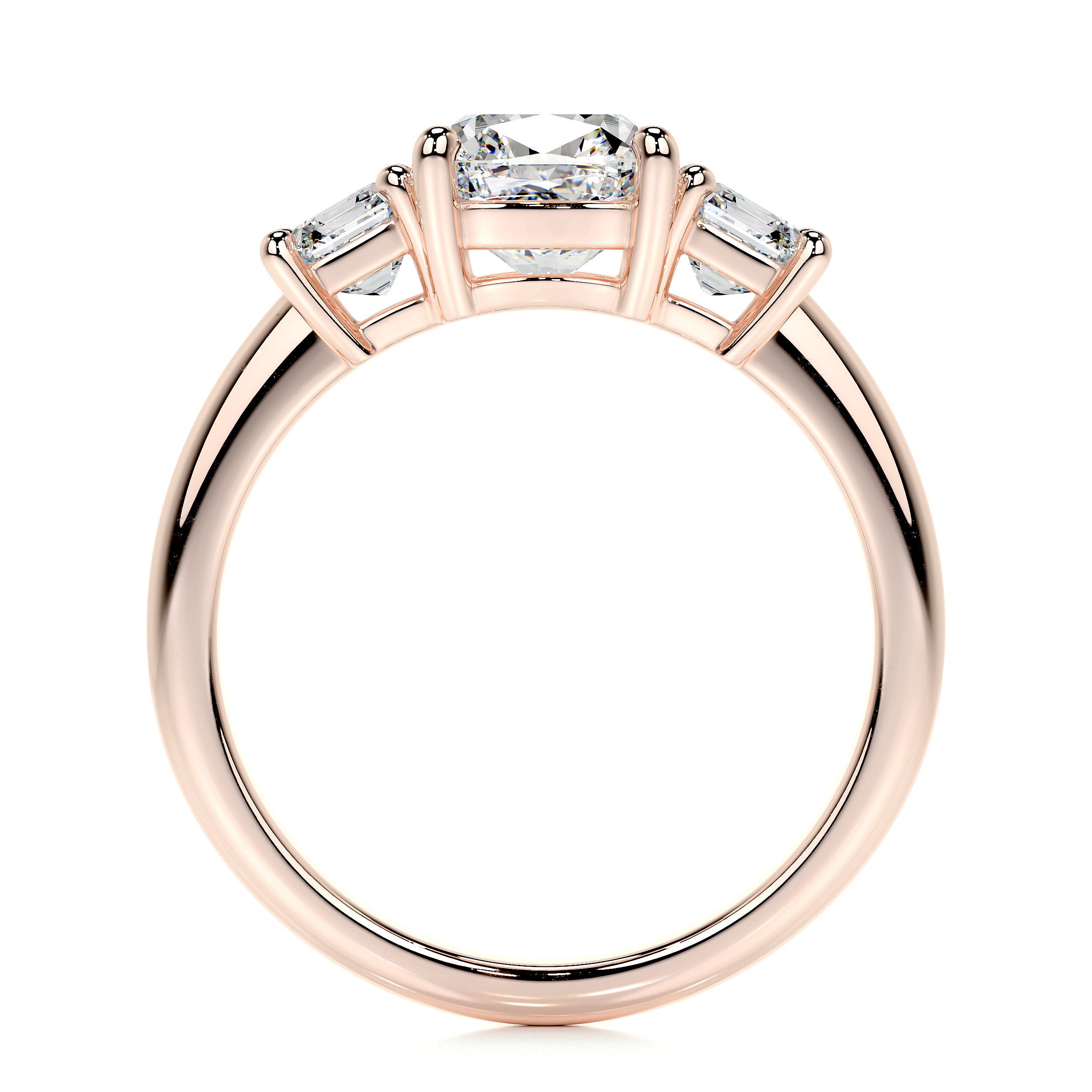 Amanda Lab Grown Diamond Ring -14K Rose Gold、mySite、hinf8tx79