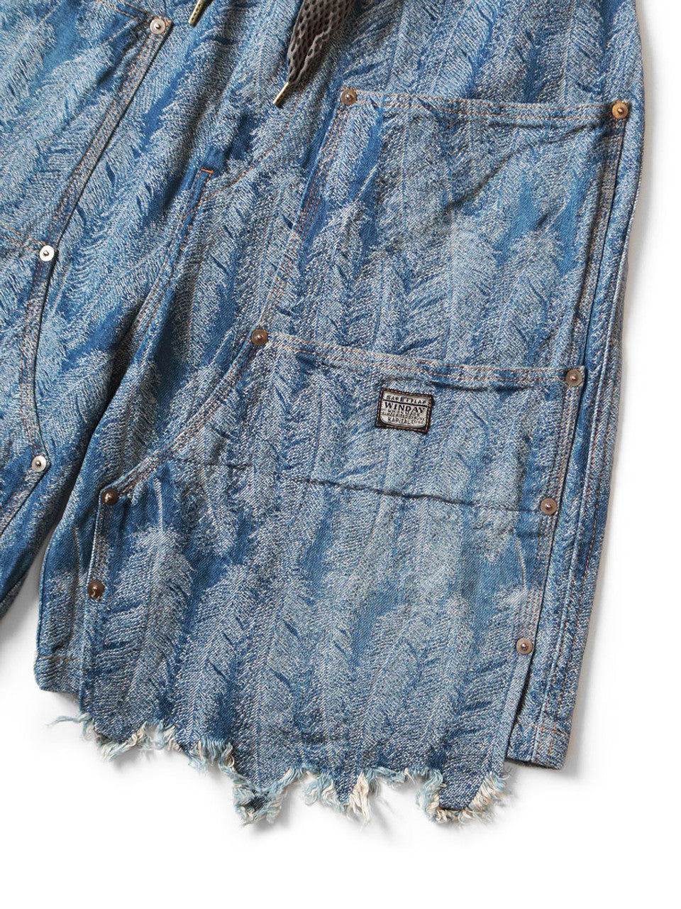 12OZ MAGPIE DENIM W-KNEE EASY SHORTS、mySite、zt4zffjzw