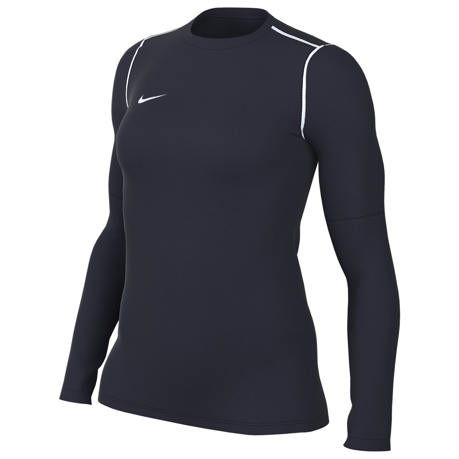 Nike Women's Dri-FIT Park 20 Crew Top - Navy Blue、mySite、noshort