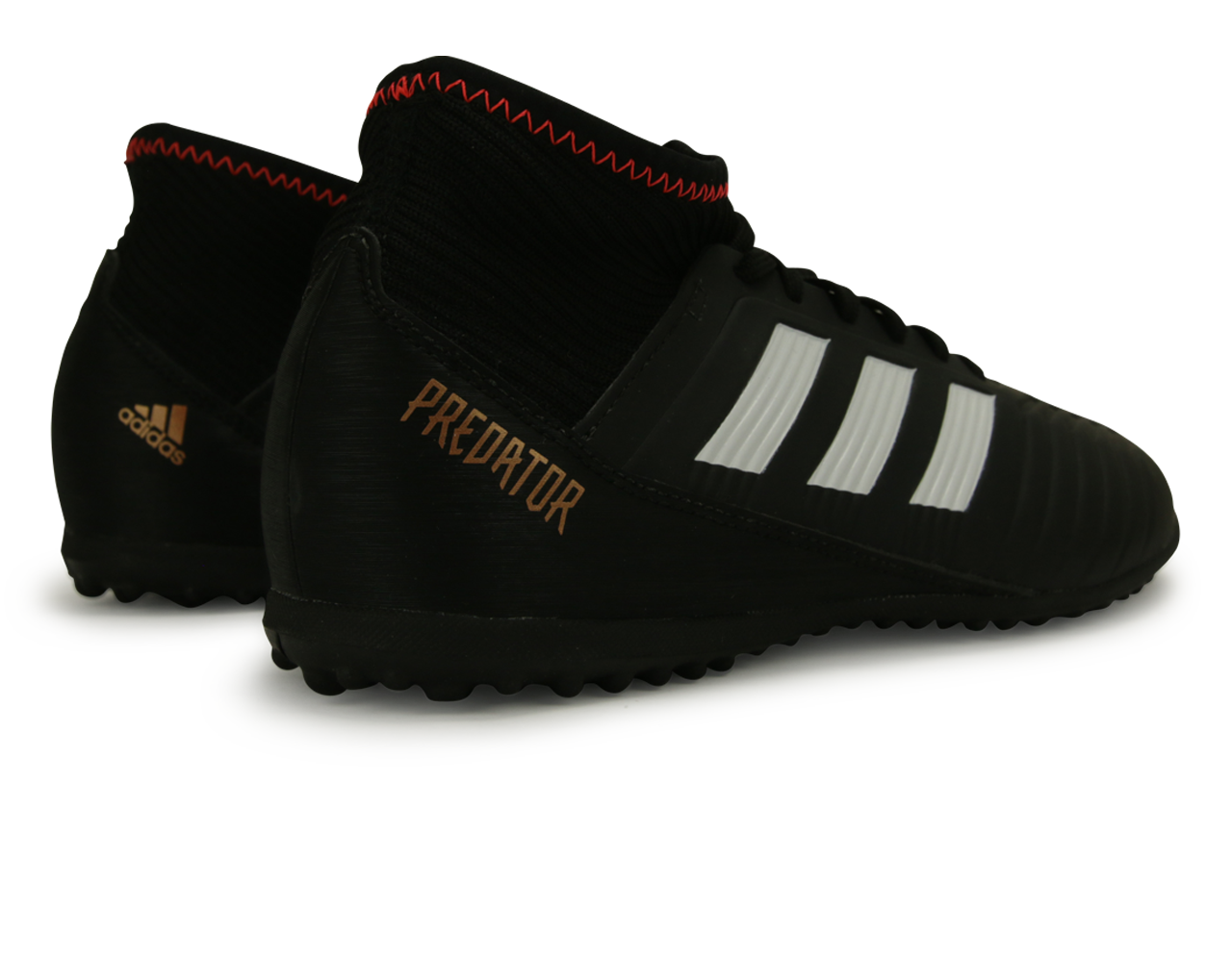 adidas Kids Predator Tango 18.3 Turf Soccer Shoes Core Black/White、mySite、bottomscart