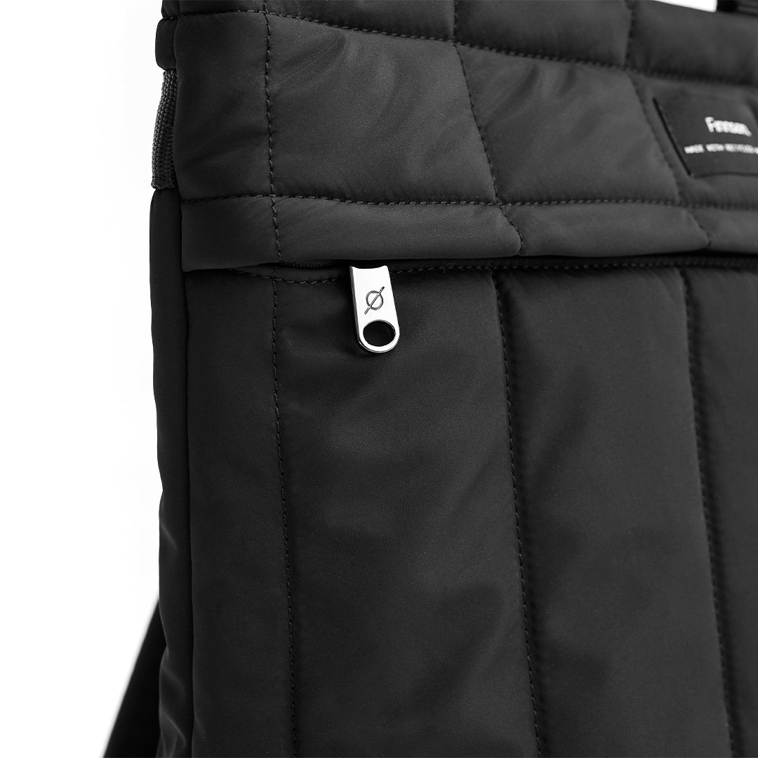  Finnson RAE Eco Changing Backpack with Changing Mat - Black、mySite、merchandisen