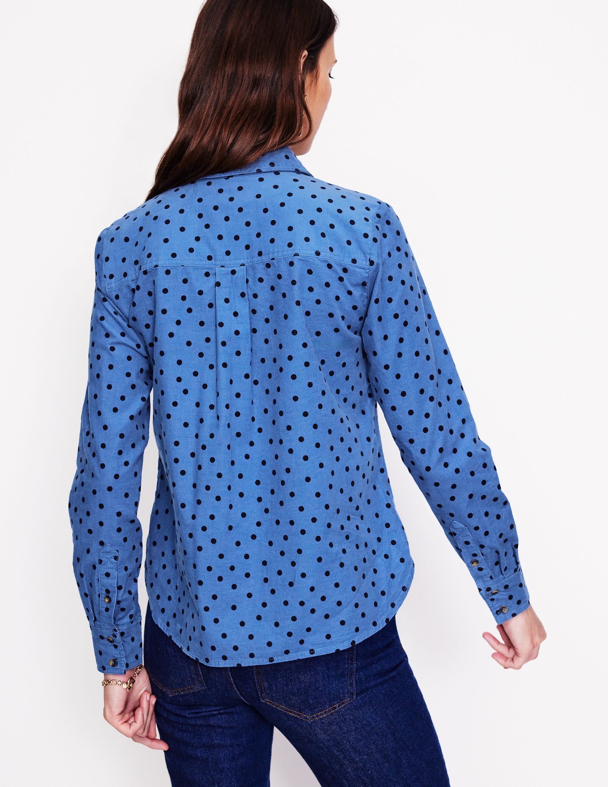  Sienna Cord Shirt-Blue Jay, Abstract Dot、mySite、ashleygrahame