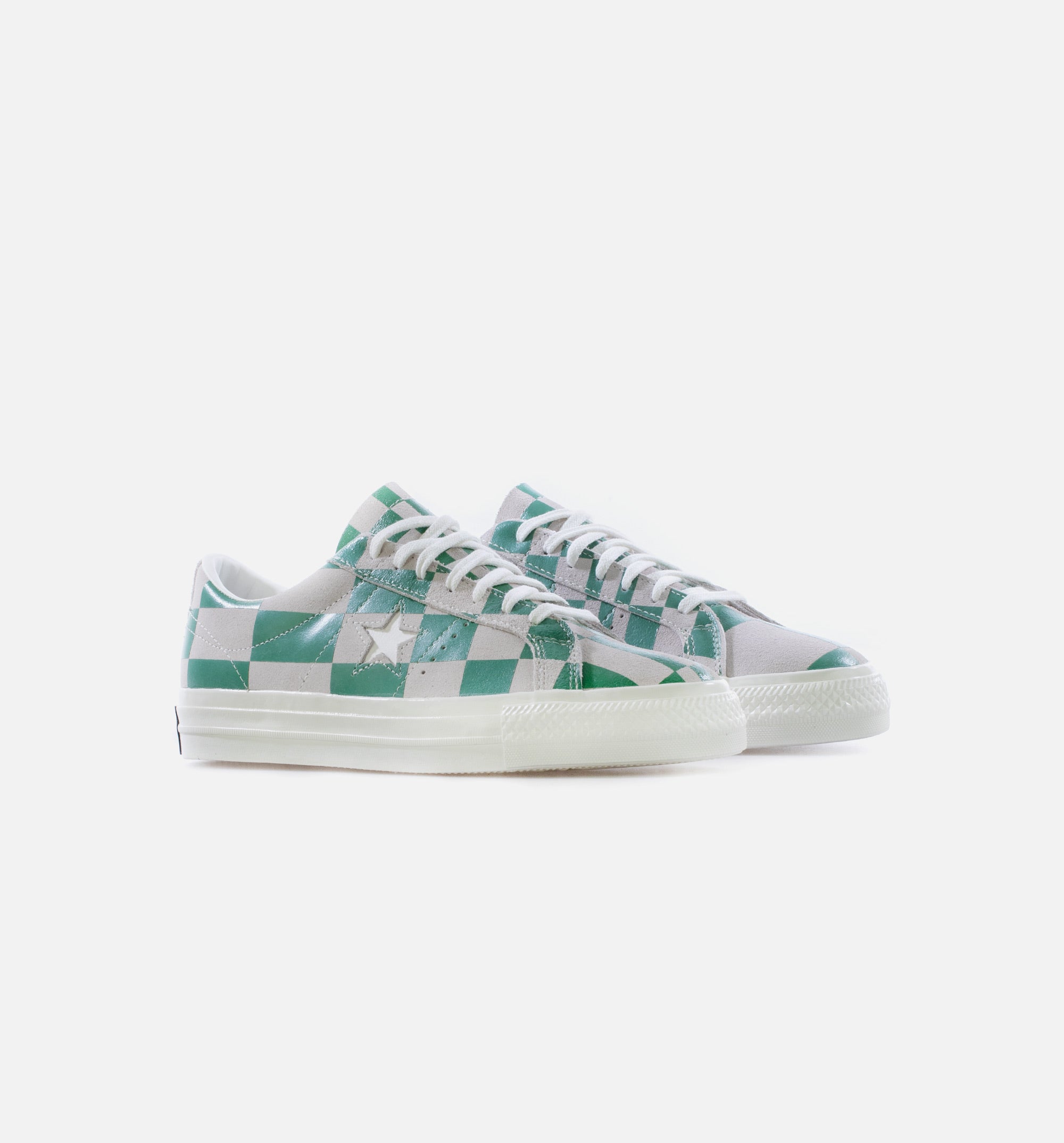 One Star Warped Board Low Top Mens Lifestyle Shoes - White/Medium Green、mySite、dreamappss