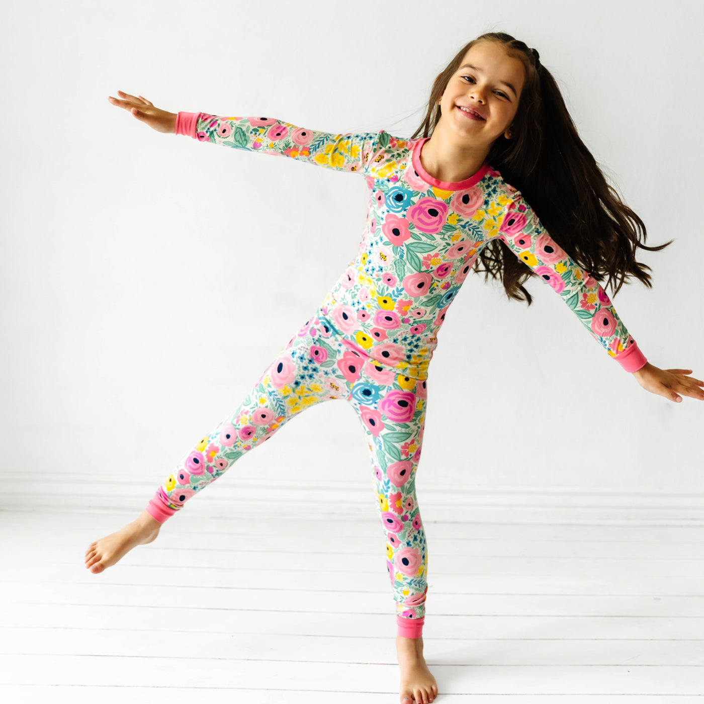 Secret Garden Two-Piece Pajama Set、mySite、g9winljtr