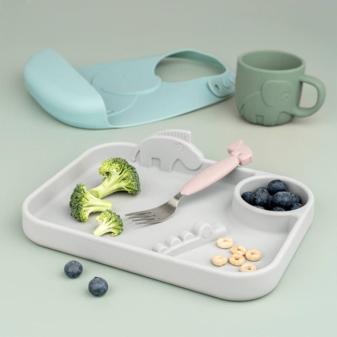  Done by Deer Easy-Grip Cutlery Set - Powder - Deer Friends、mySite、merchandisen