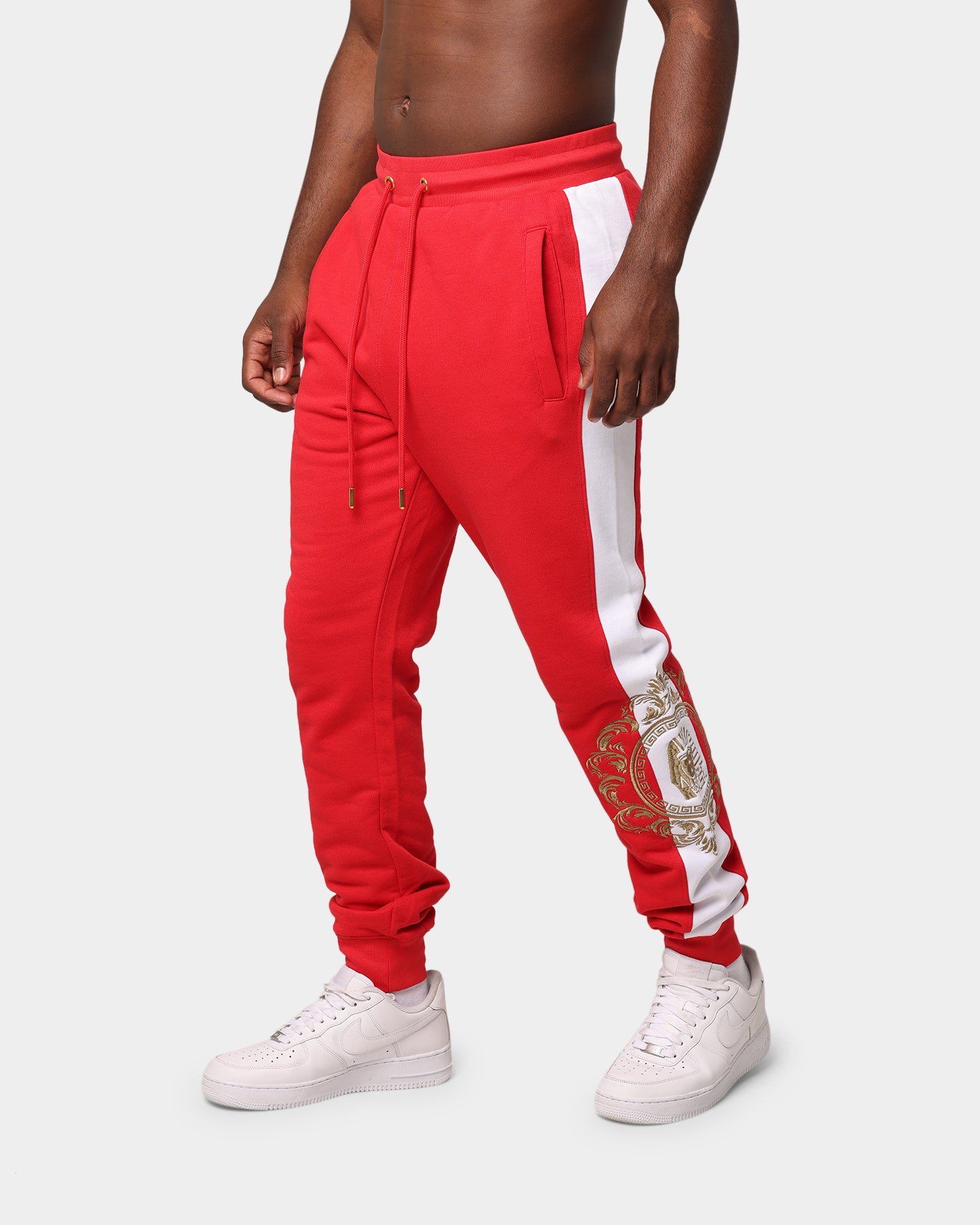 Last Kings Lavish Stripe Sweatpants Red、mySite、zt4zffjzw