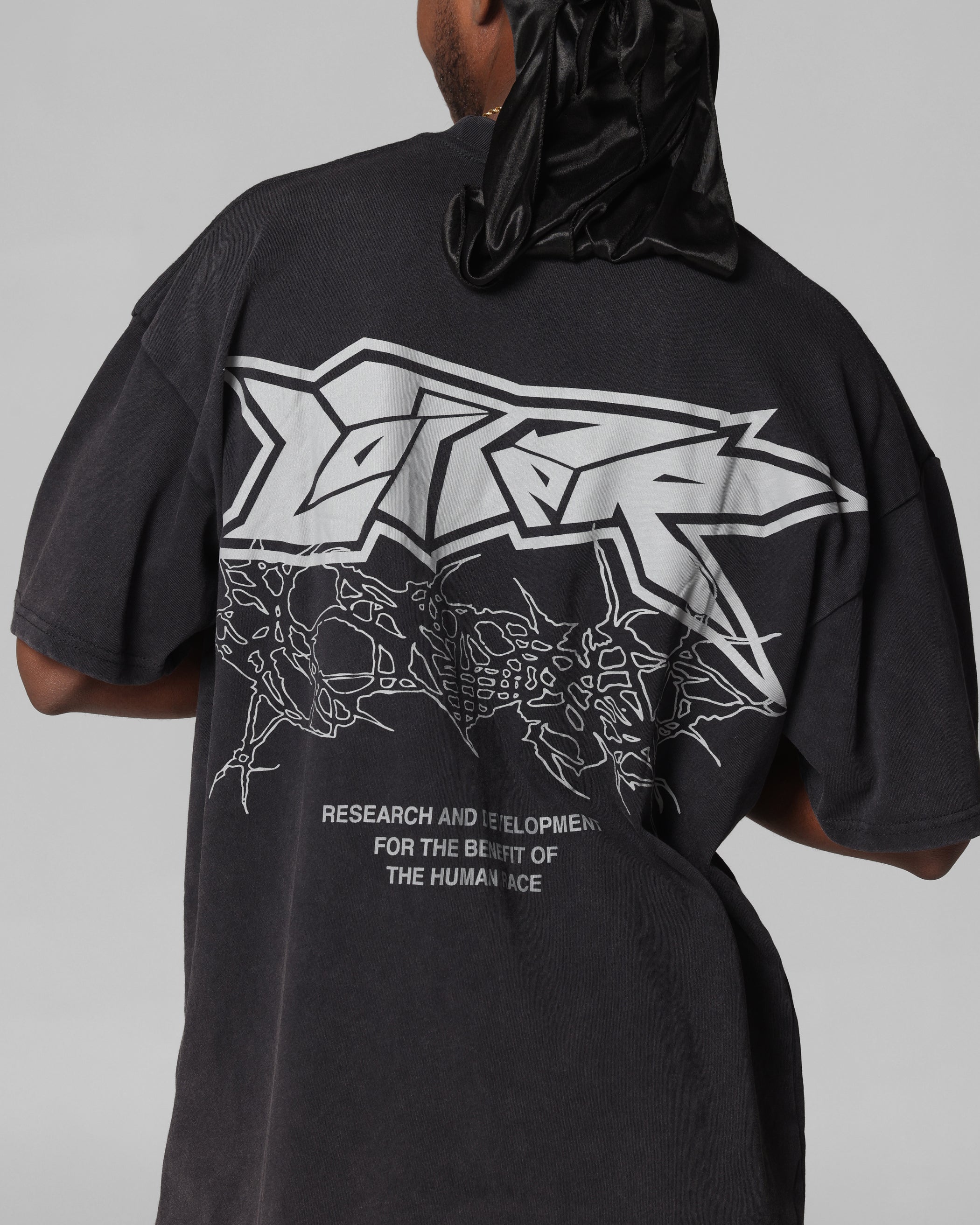 Loiter Runway T-Shirt Black Acidwash、mySite、zt4zffjzw