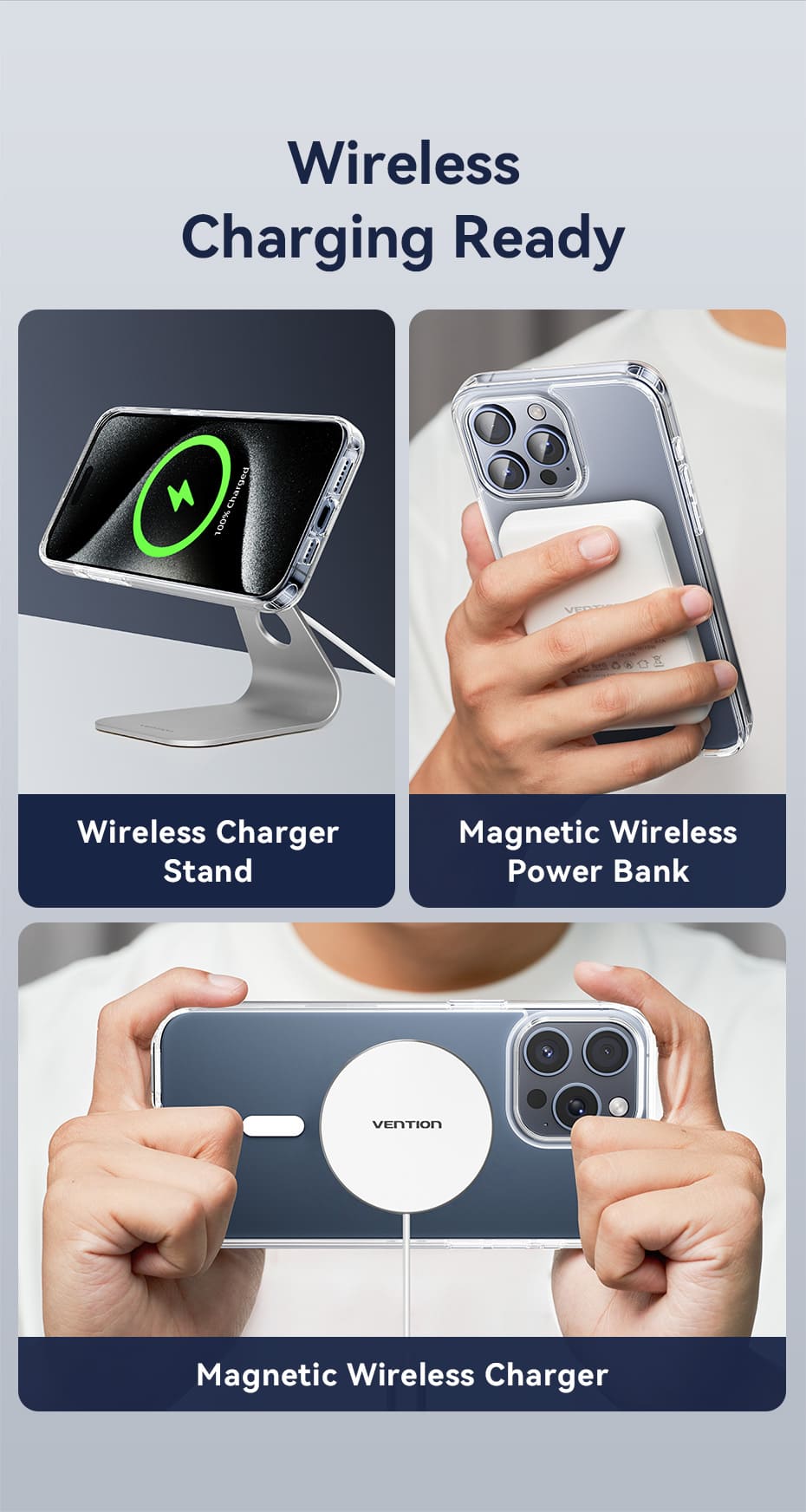 Concise Impact Case for iPhone 13 with MagSafe Transparent
