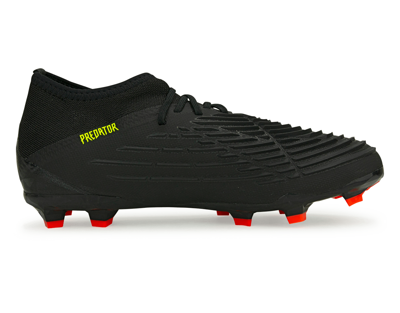 adidas Kids Predator Edge.1 FG Black/Solar Yellow、mySite、noshort